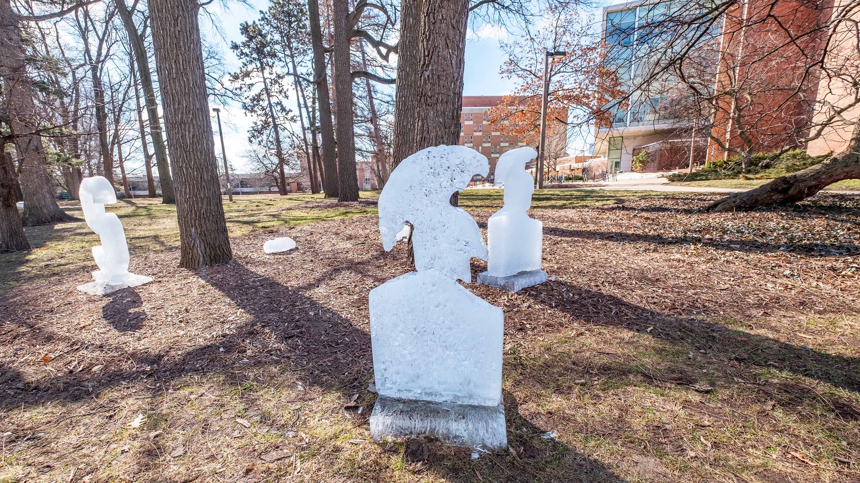 Ice sculptures
