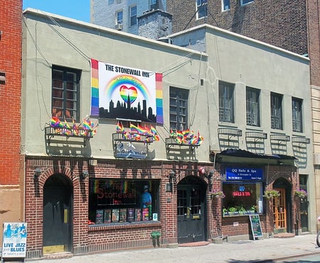 Stonewall Inn in Manhattan’s Greenwich Village, 2012.