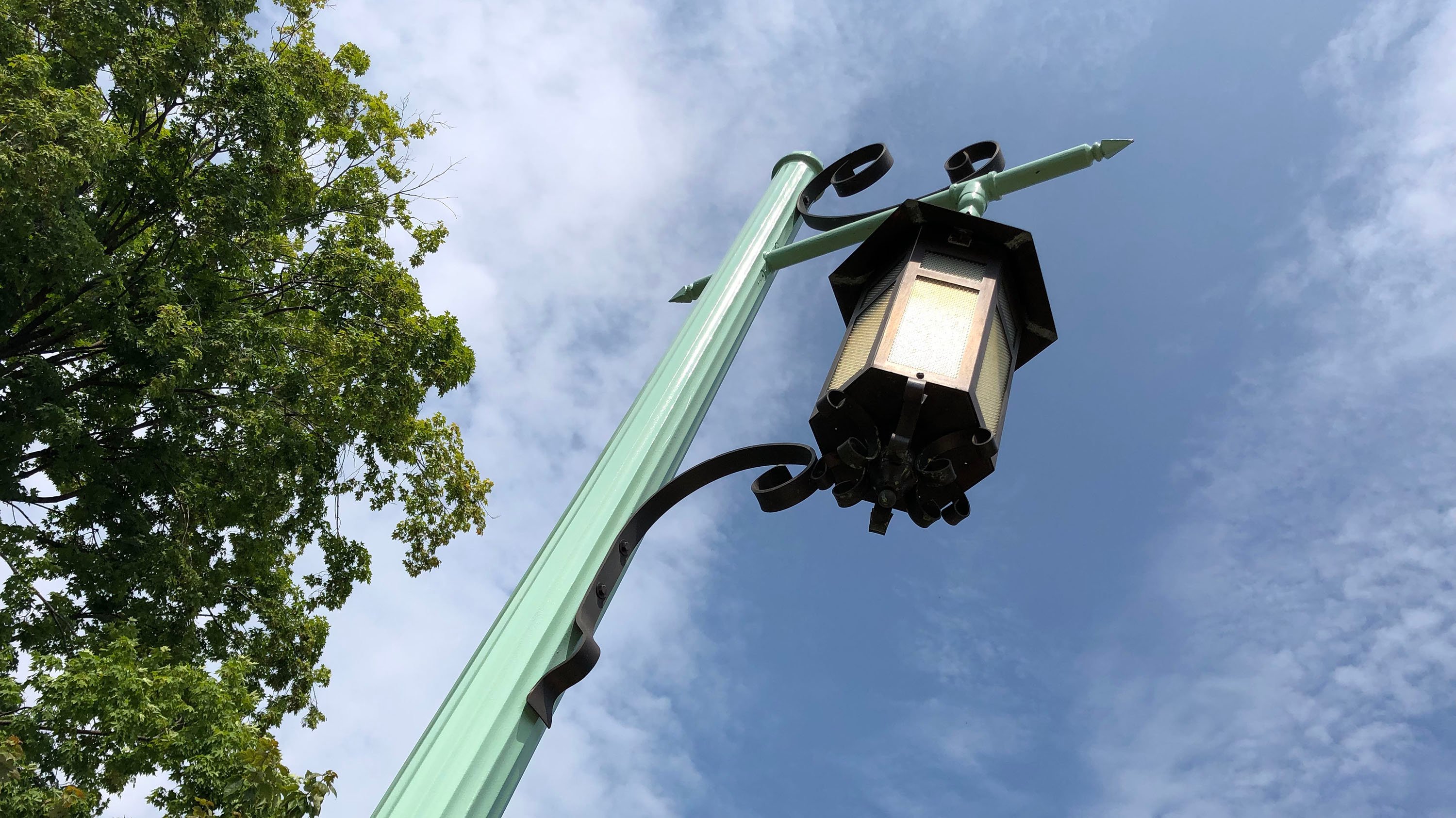 An MSU lantern