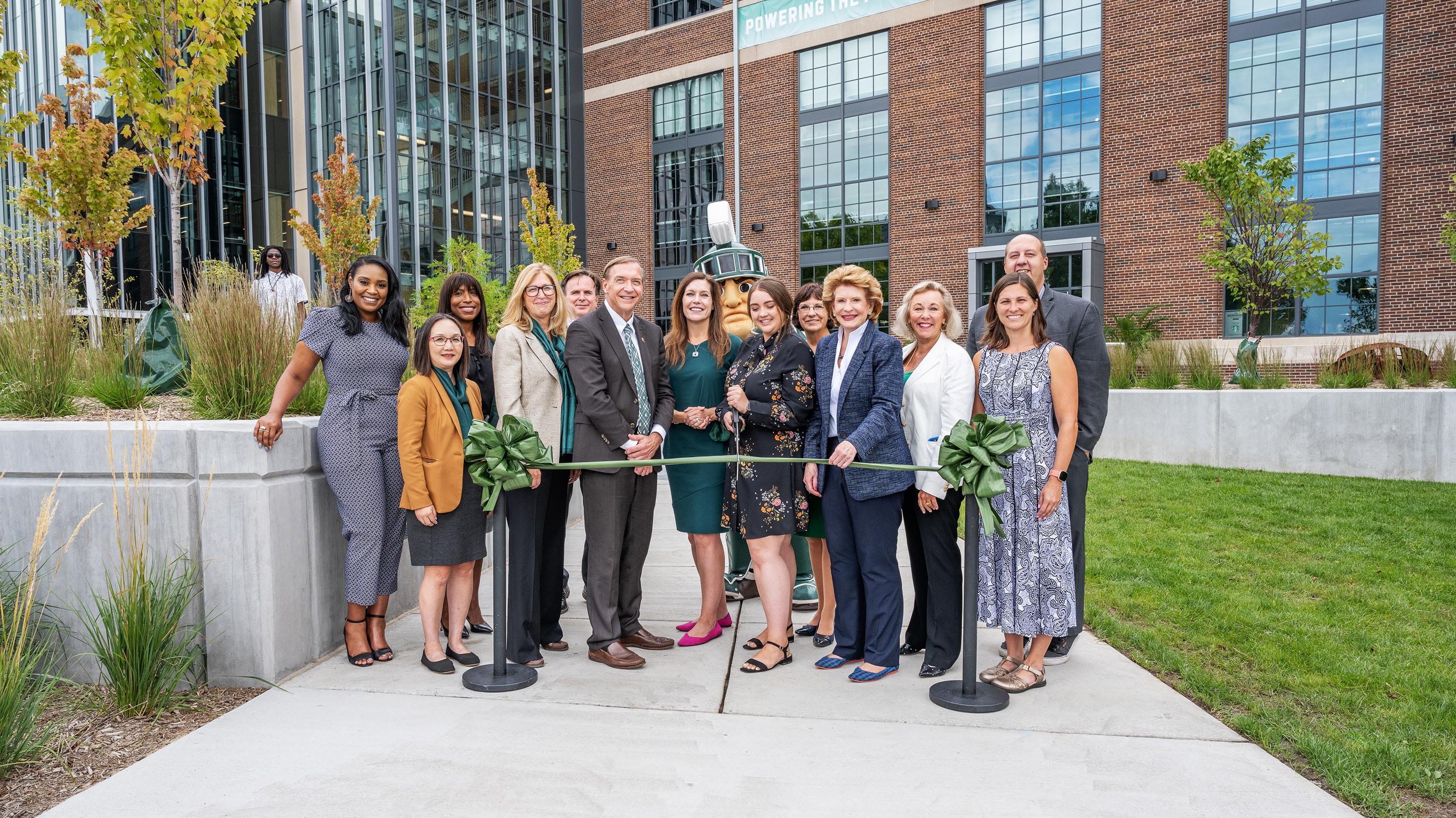 Ribbon cutting ceremony