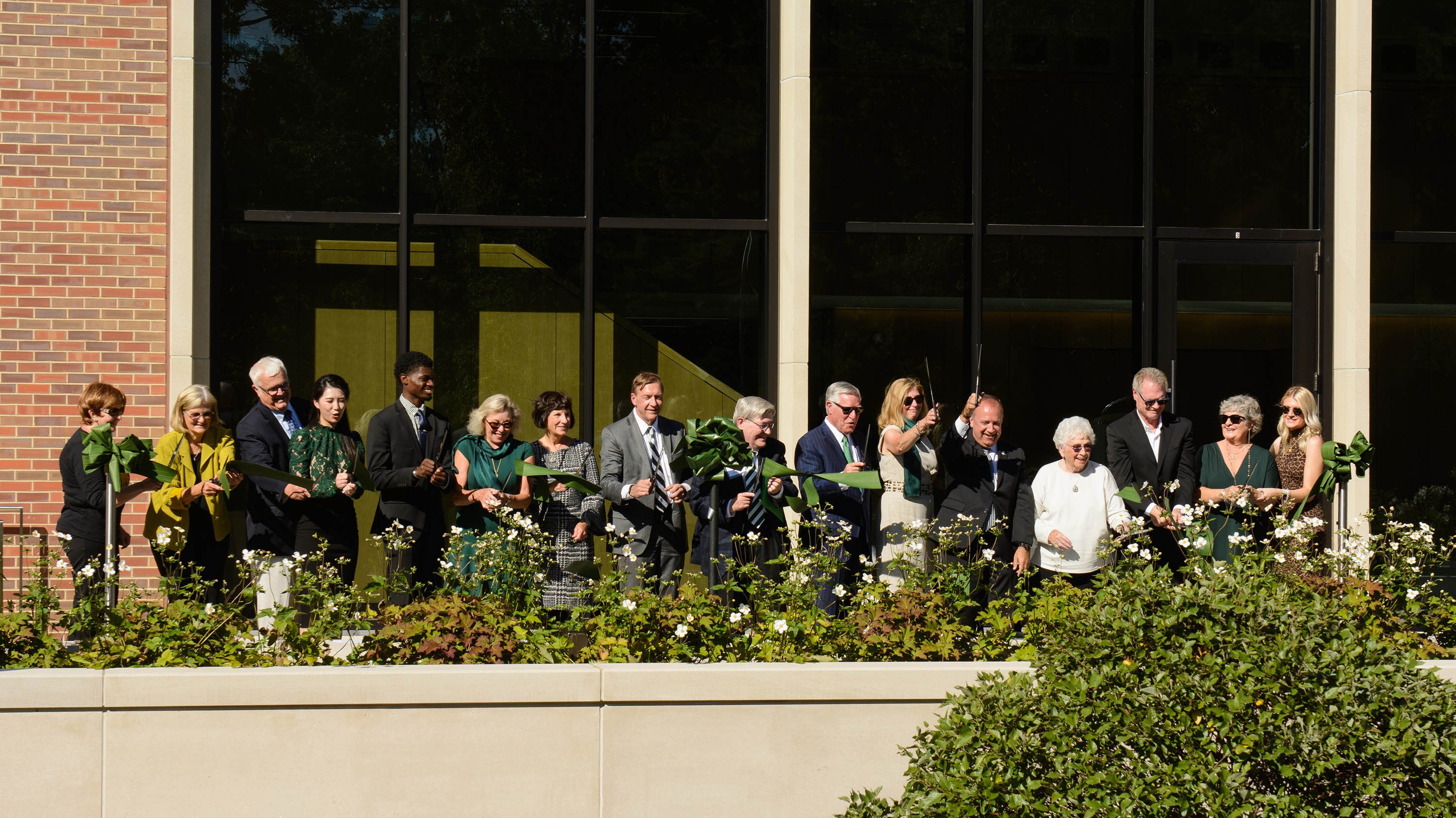 Ribbon cutting