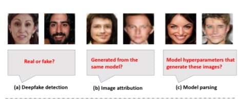 Deepfake model parsing 