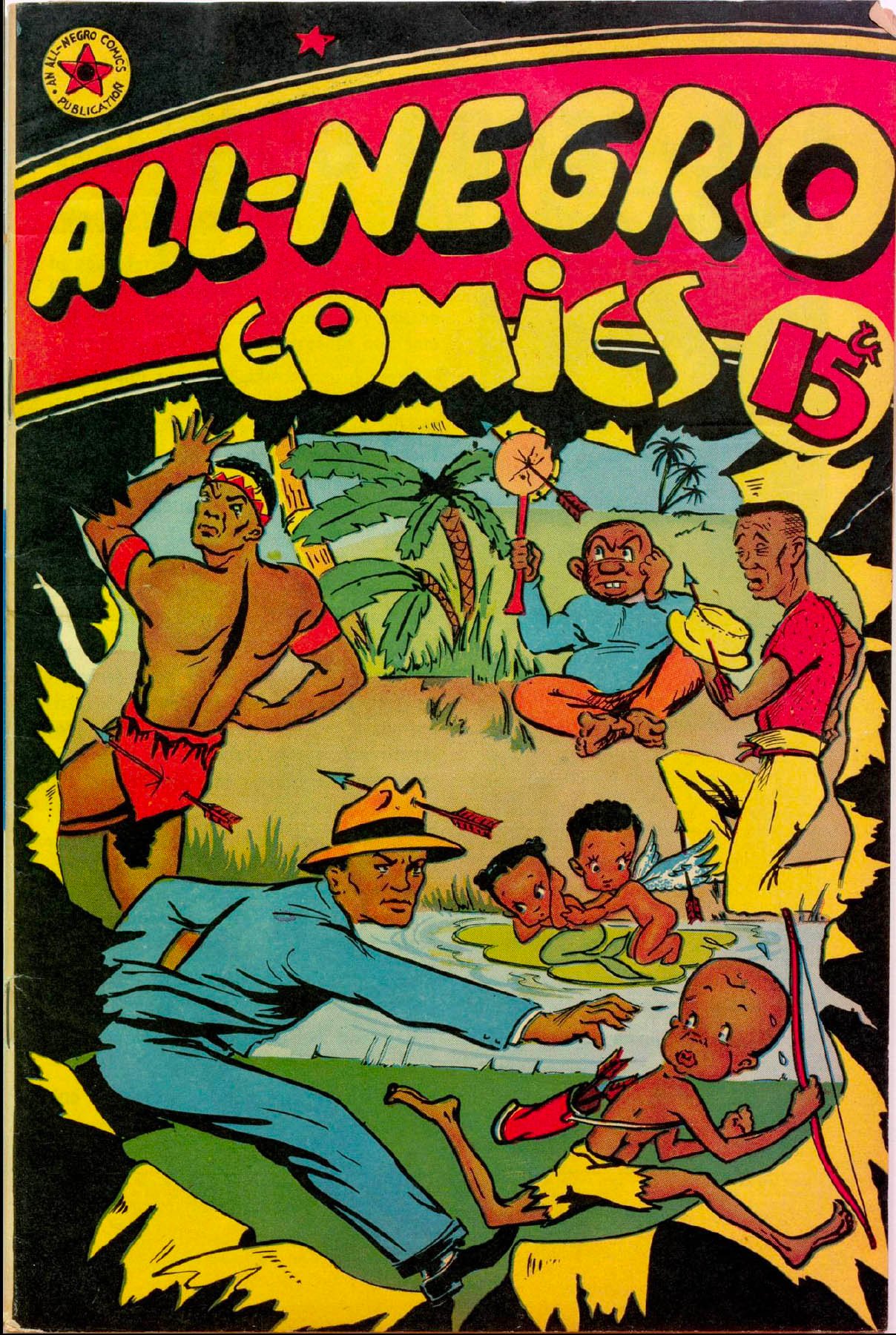 All-Negro comics cover