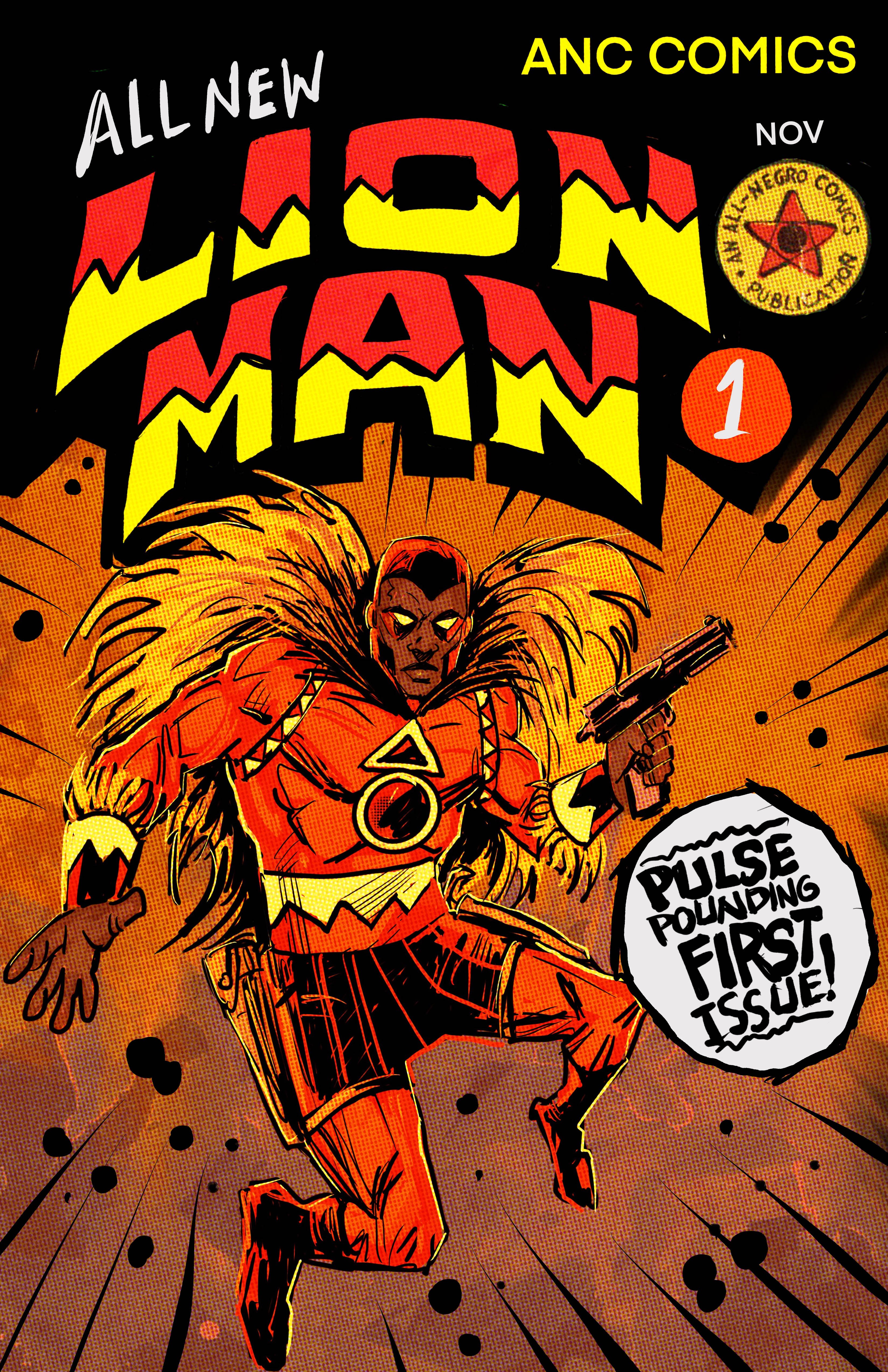 Lion Man #50 comic cover