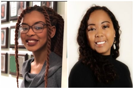 Jasmine Jordan and Erykah Benson