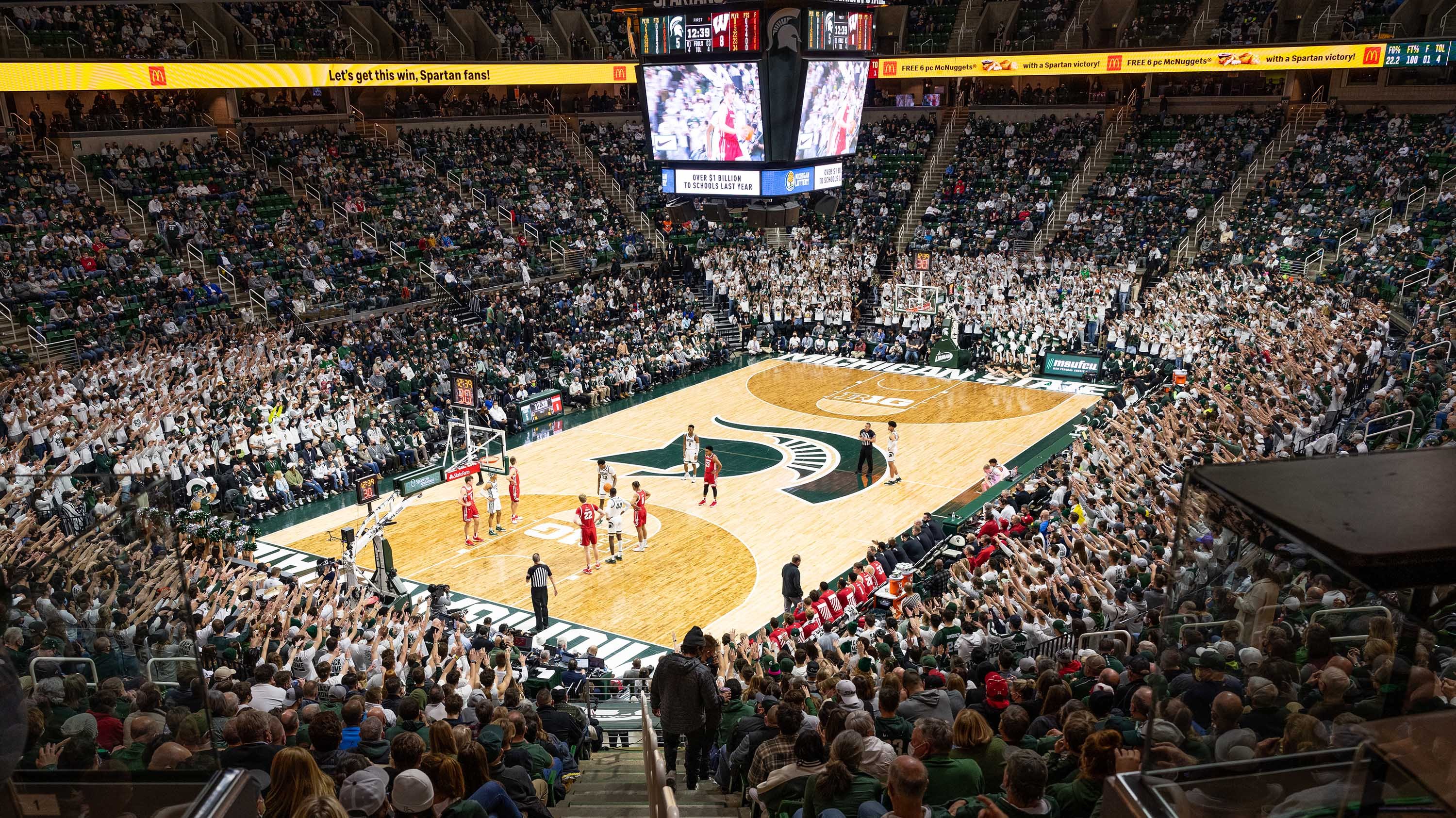 MSU basketball game