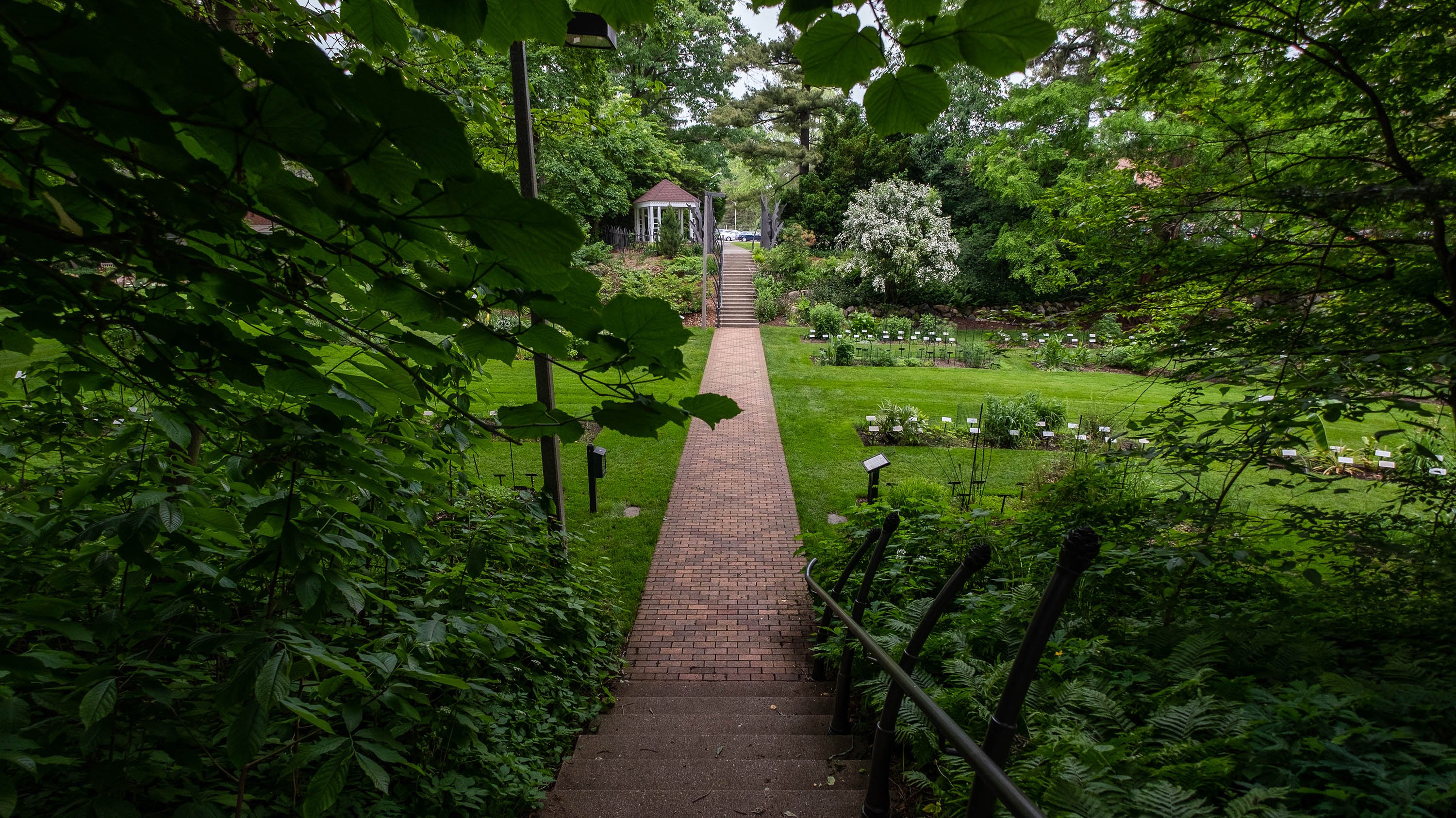 Entrance to Beal garden