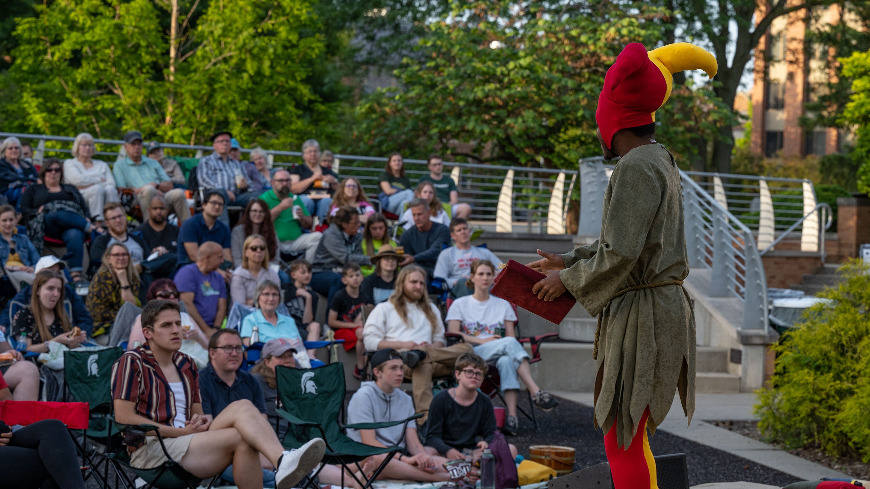 Pippin performance in Summer Circle Theatre