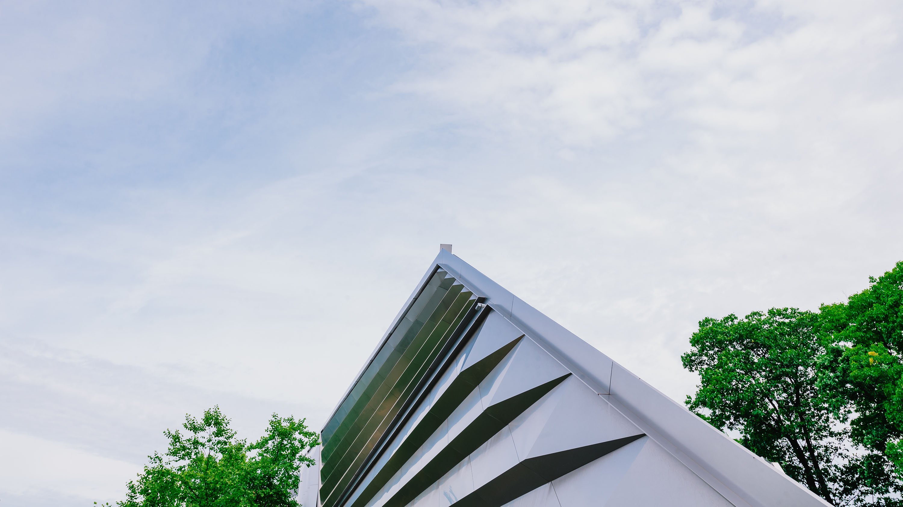 Top of the MSU Broad museum