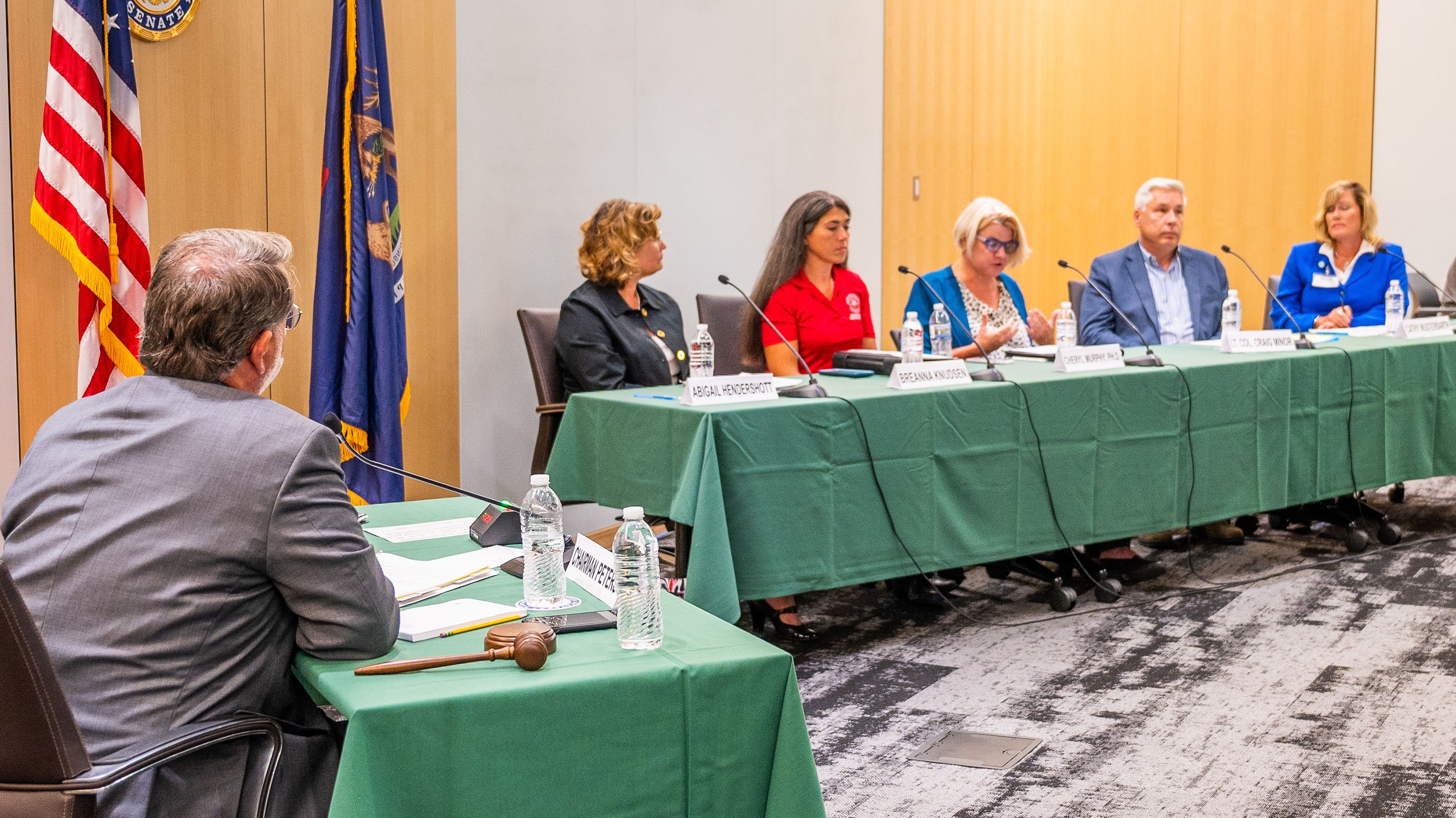 Hearing on PFAS contamination at the  Interdisciplinary Science and Technology Building