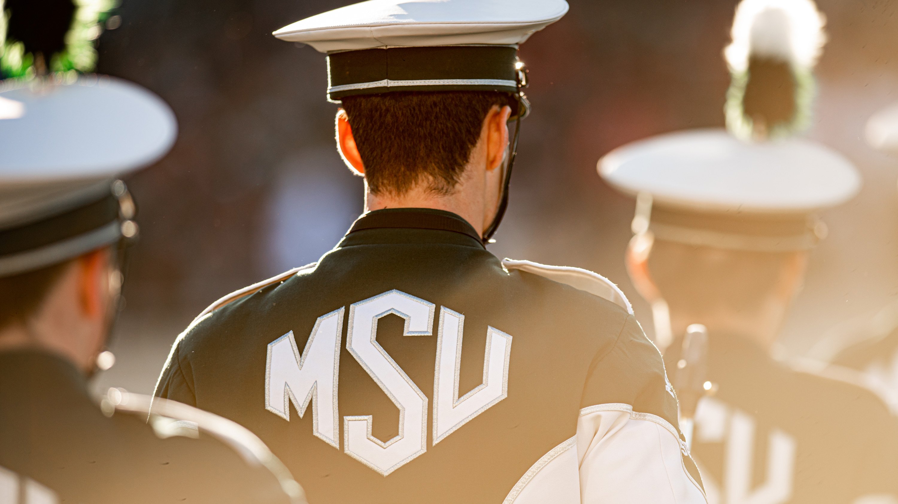 Spartan Marching Band members