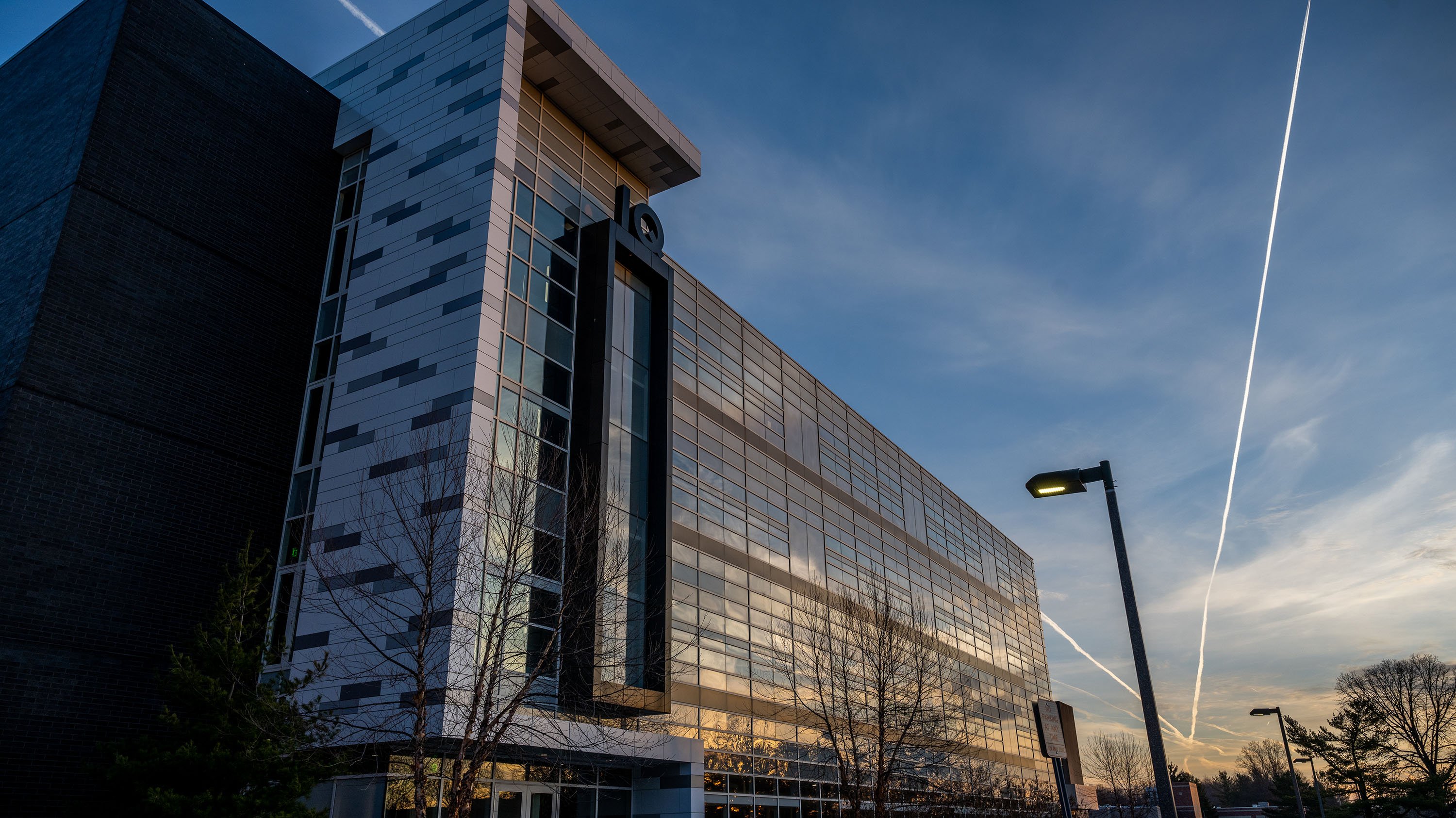 IQ Building at sunrise