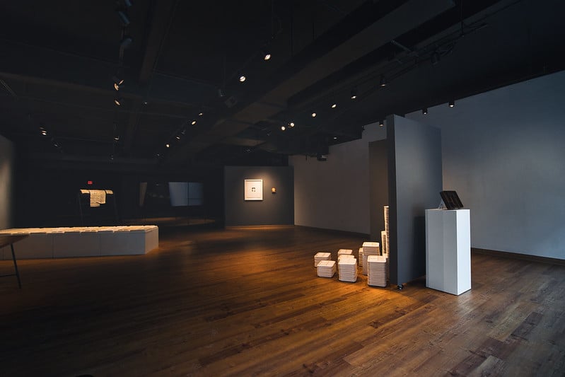 The “hammer without a nail” exhibit by Dan Paz runs through Friday, April 1, at (SCENE) Metrospace.