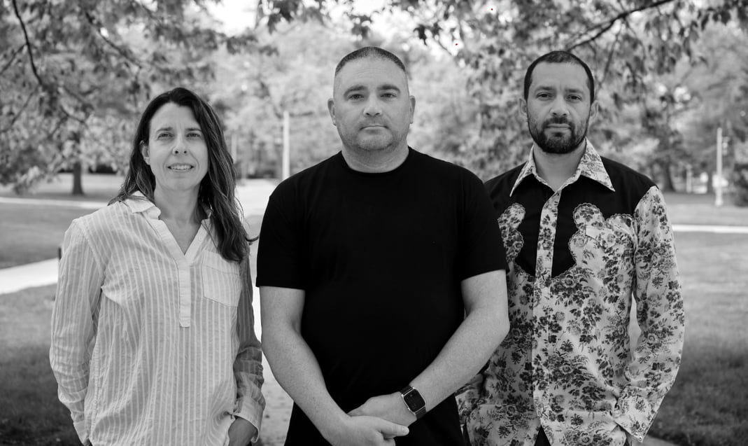 TDI Center Associate Directors (from left to right) Marisa A. Rinkus, Chet McLeskey, and Edgar Cardenas