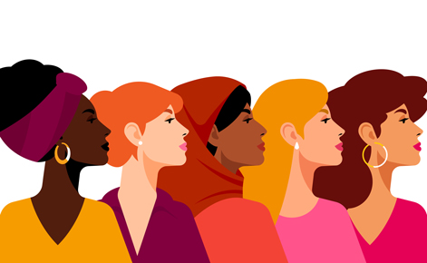 Women's history month banner