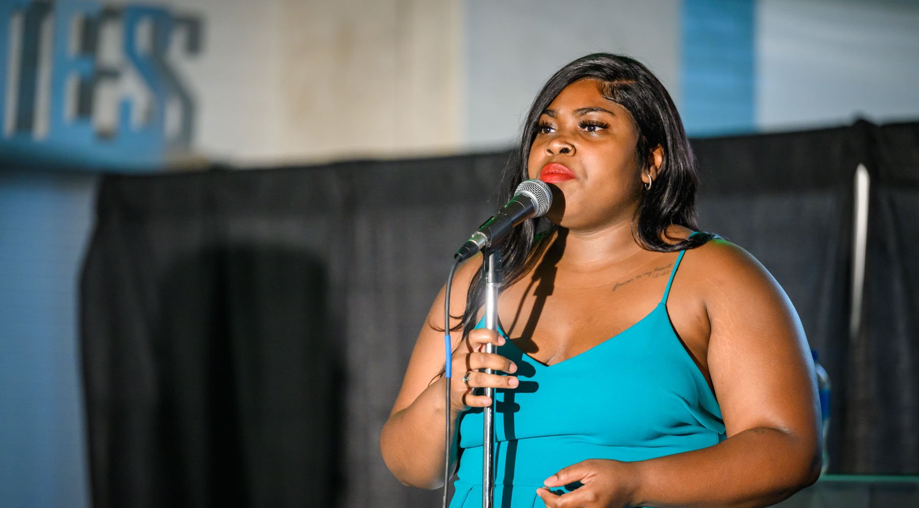 The Idlewild Cabaret featured powerful and moving vocal acts and spoken word poetry, including a performance by local artist Ny'kieria Blocker. 