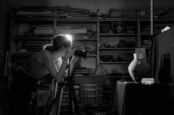 MSU Isthmia “excavation house” that serves as a repository for thousands of ancient artifacts and commonly receives requests for images for study or publication.