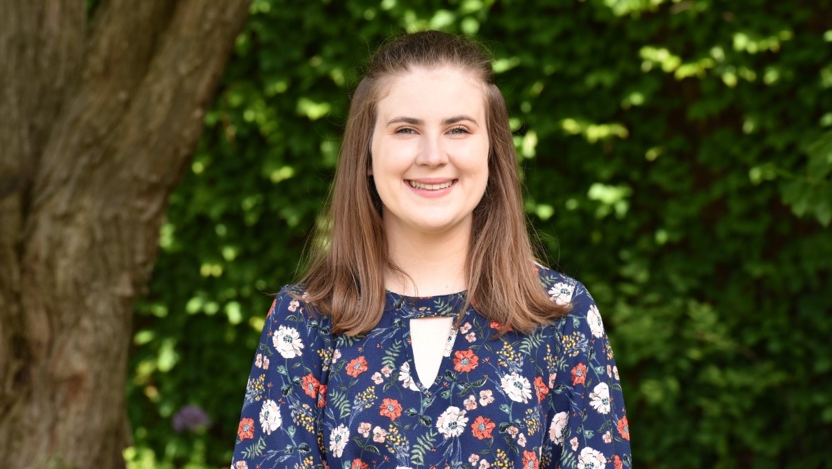 MacKenzie Jacobs, a graduate student in MPS and the Department of Biochemistry and Molecular Biology