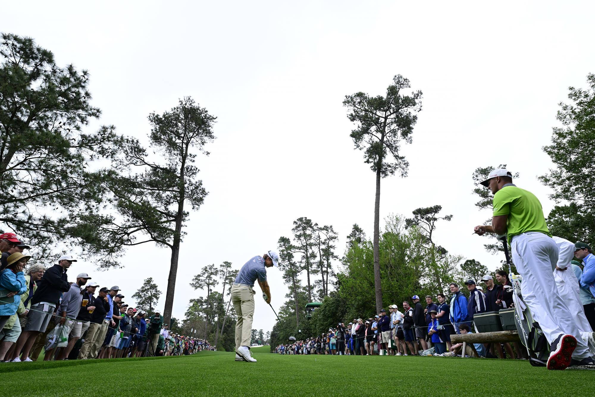 James Piot playing golf