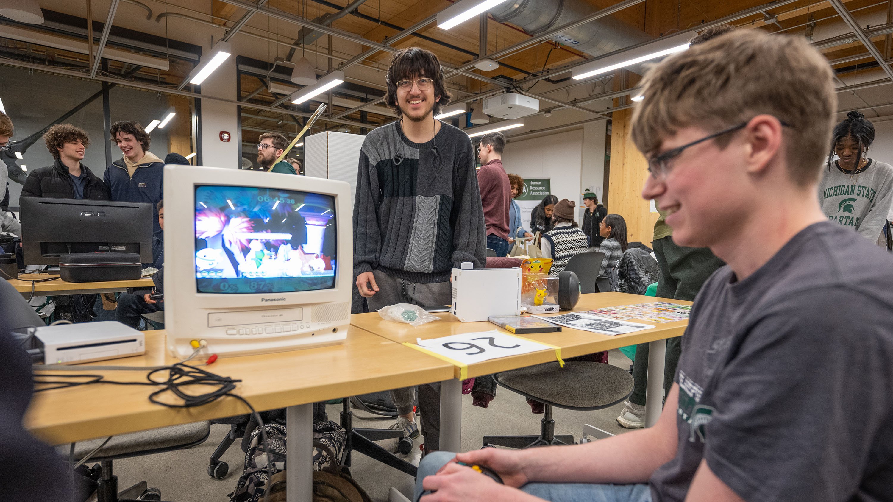 Smash Melee booth at Sparticipation