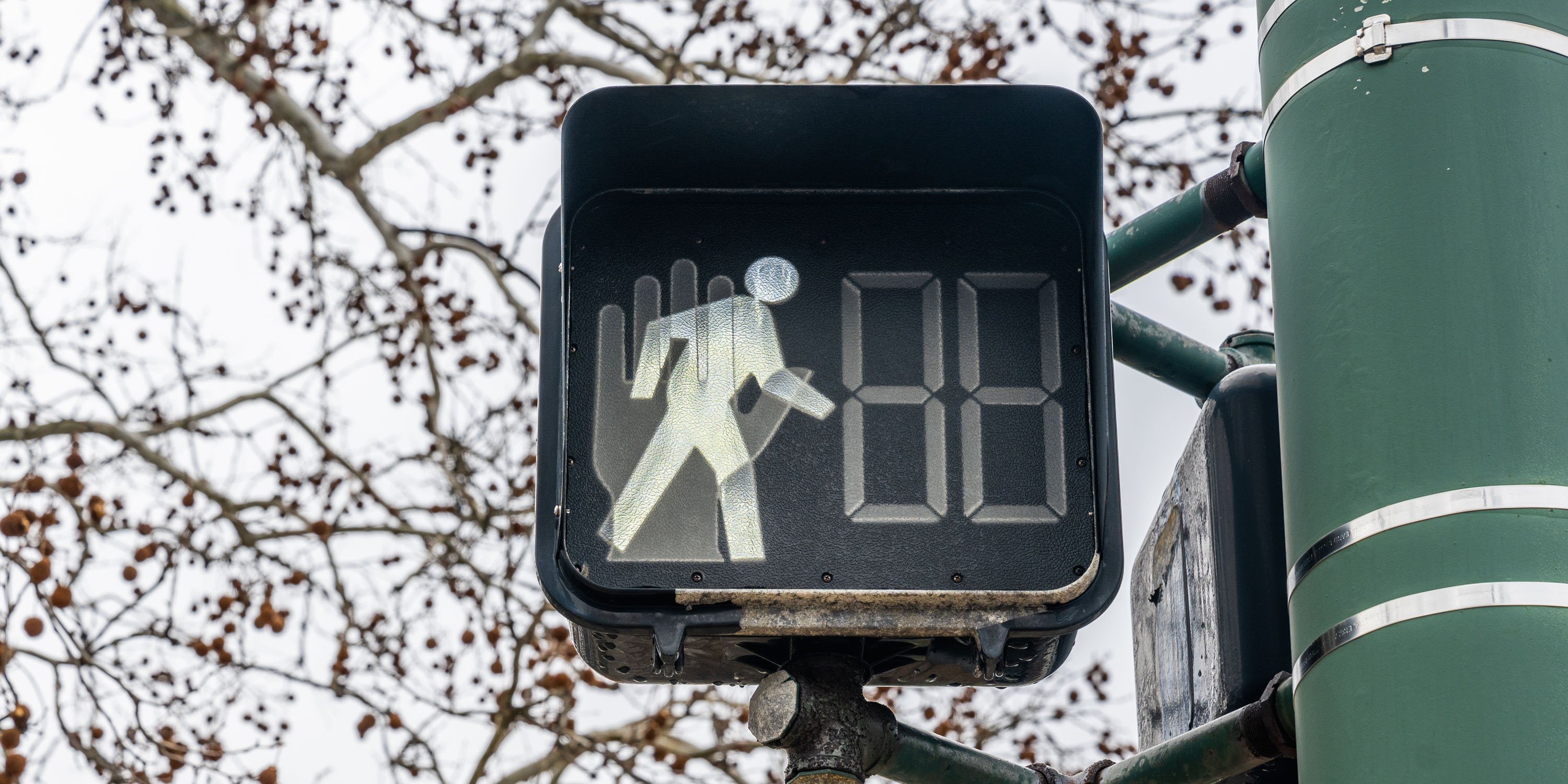 Farm lane walk sign