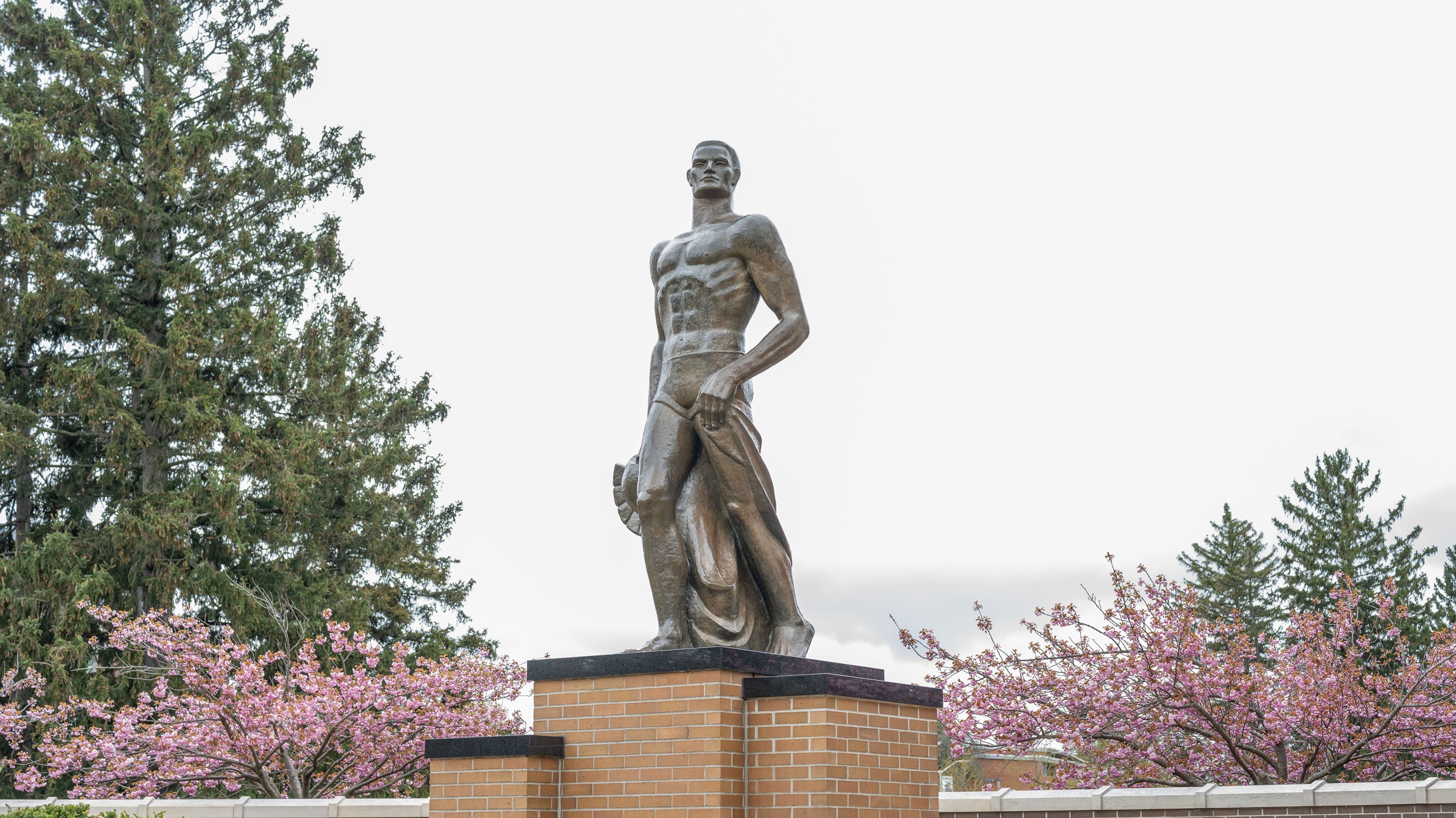 Spartan statue