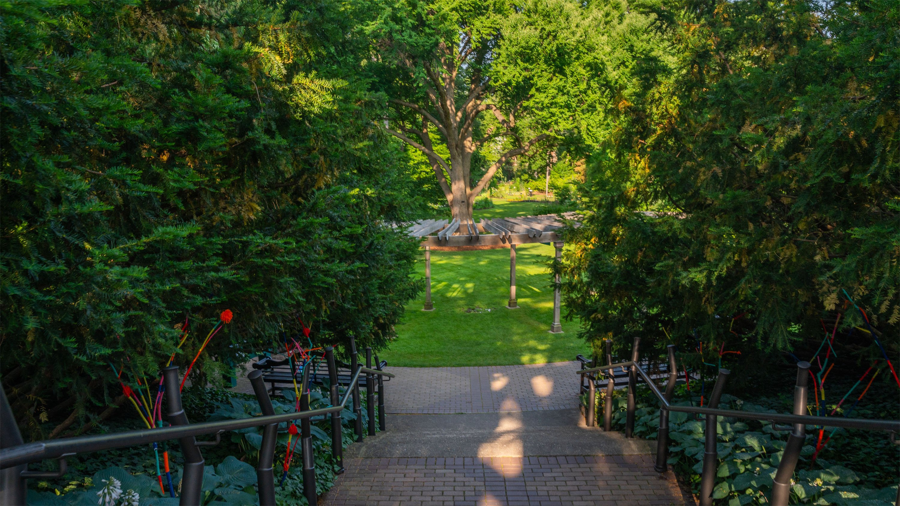 Entrance to Beal Gardens