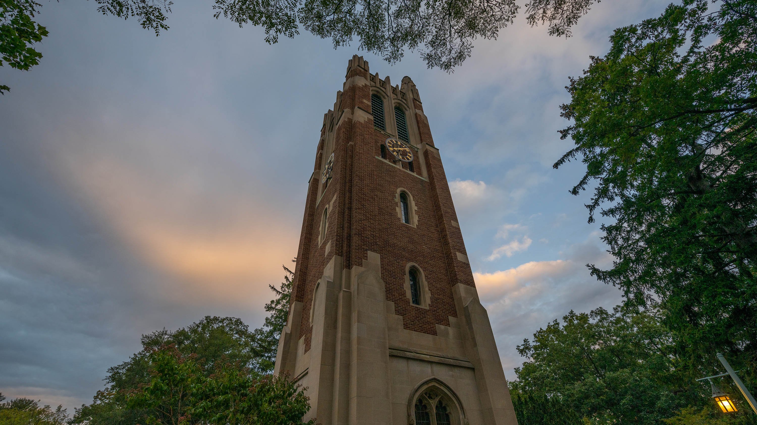 Beaumont Tower at sunrise