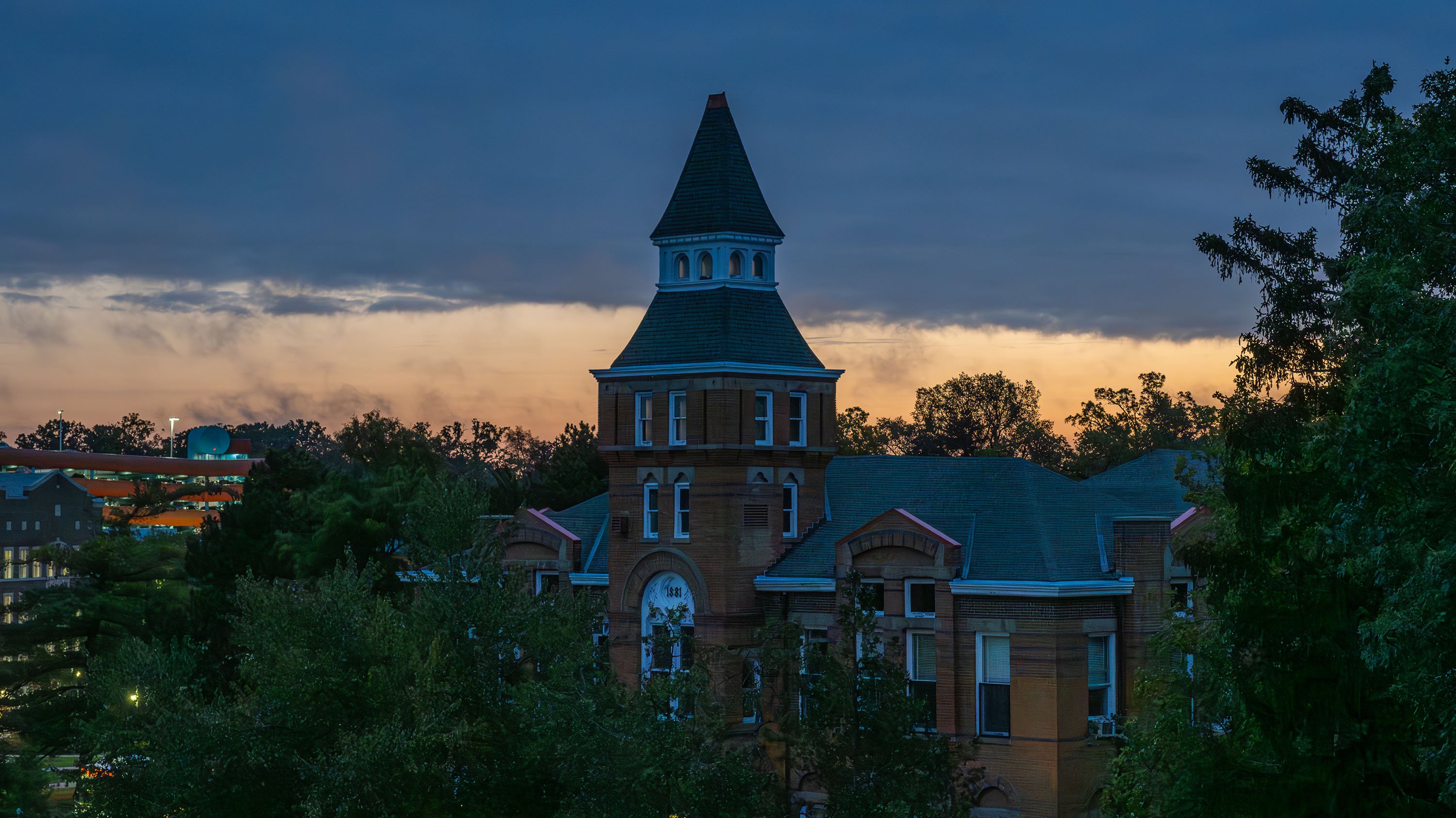 Linton Hall at sunrise