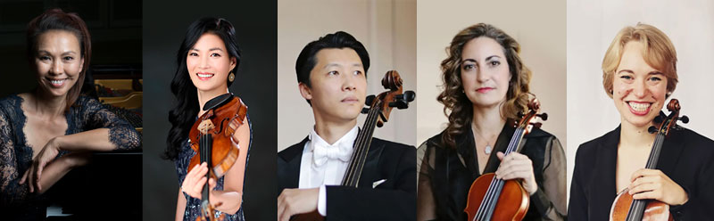 Guest artists include Sung-Mi Im, Kyung Sun Lee, Wei Yu, Kim Kaloyanides Kennedy, and Robyn Bollinger