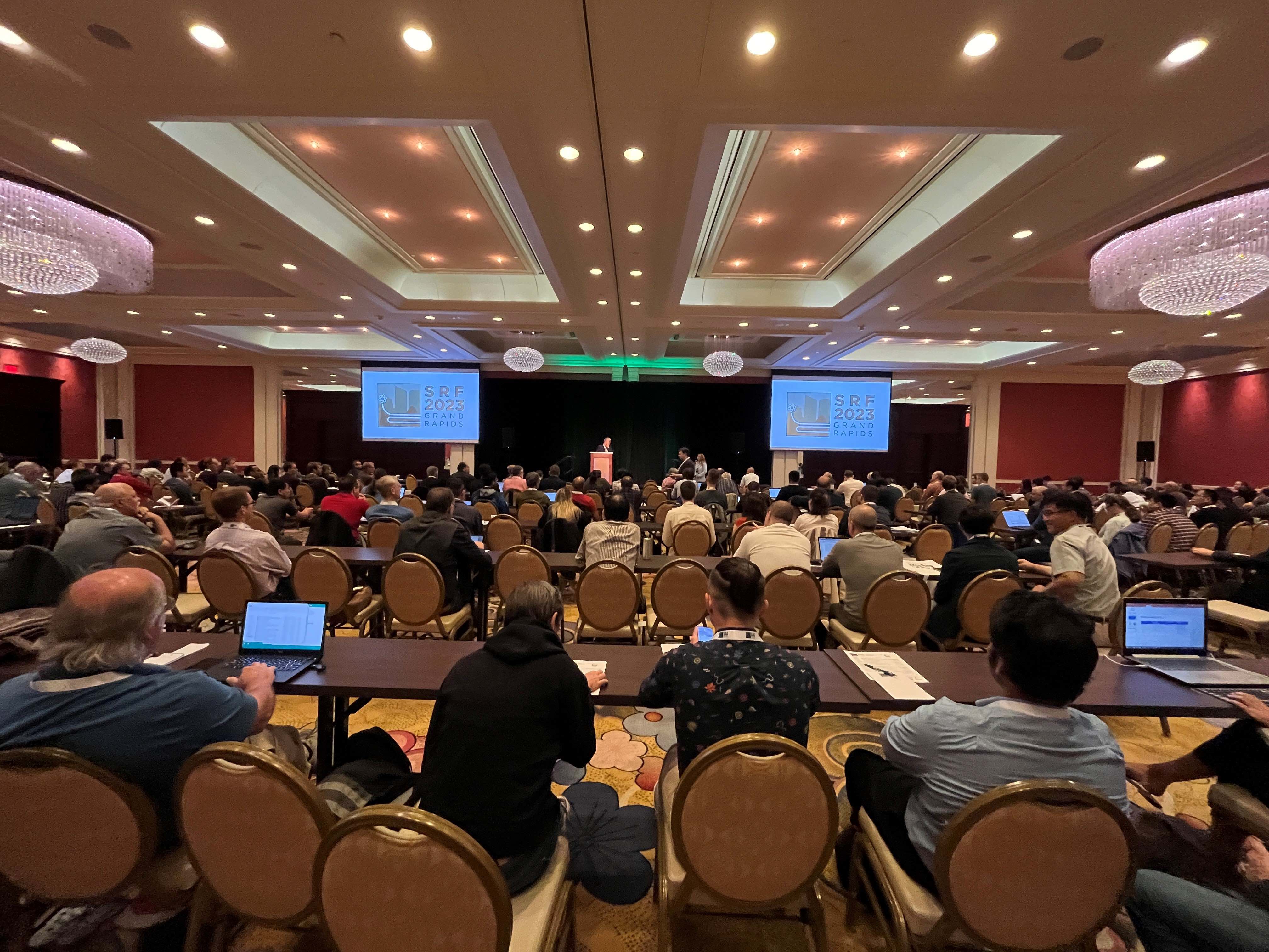 The Facility for Rare Isotope Beams (FRIB) hosted the 21st International Conference on Radio-Frequency Superconductivity (SRF 2023). The 2023 conference marks more than 60 years of SRF research and development.