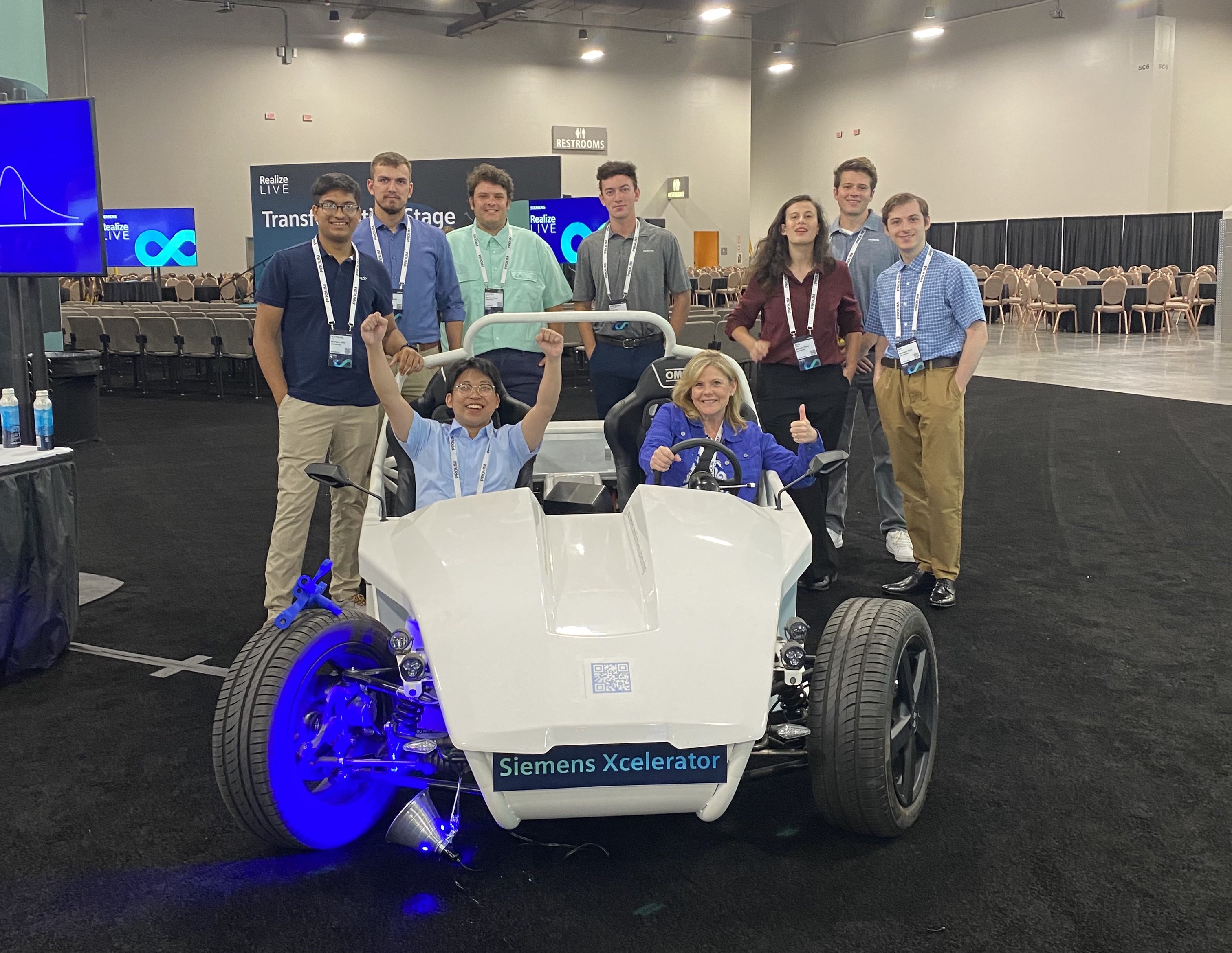 Katherine Stevenson helped MSU in the driver's seat at the Realize Live conference in Las Vegas