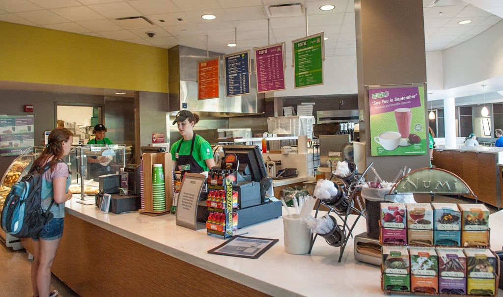 Grab-and-go and convenience options at Sparty's