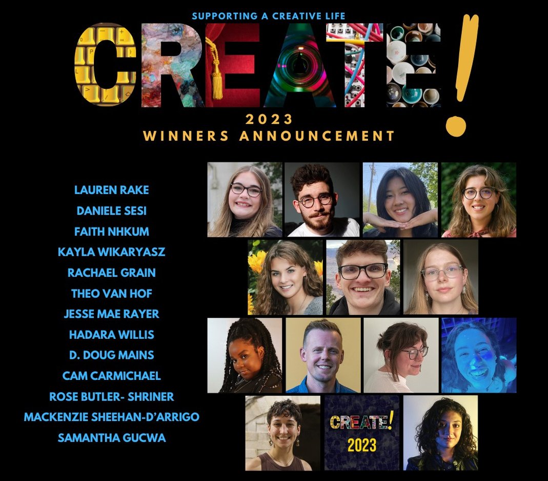 2023 CREATE! winners