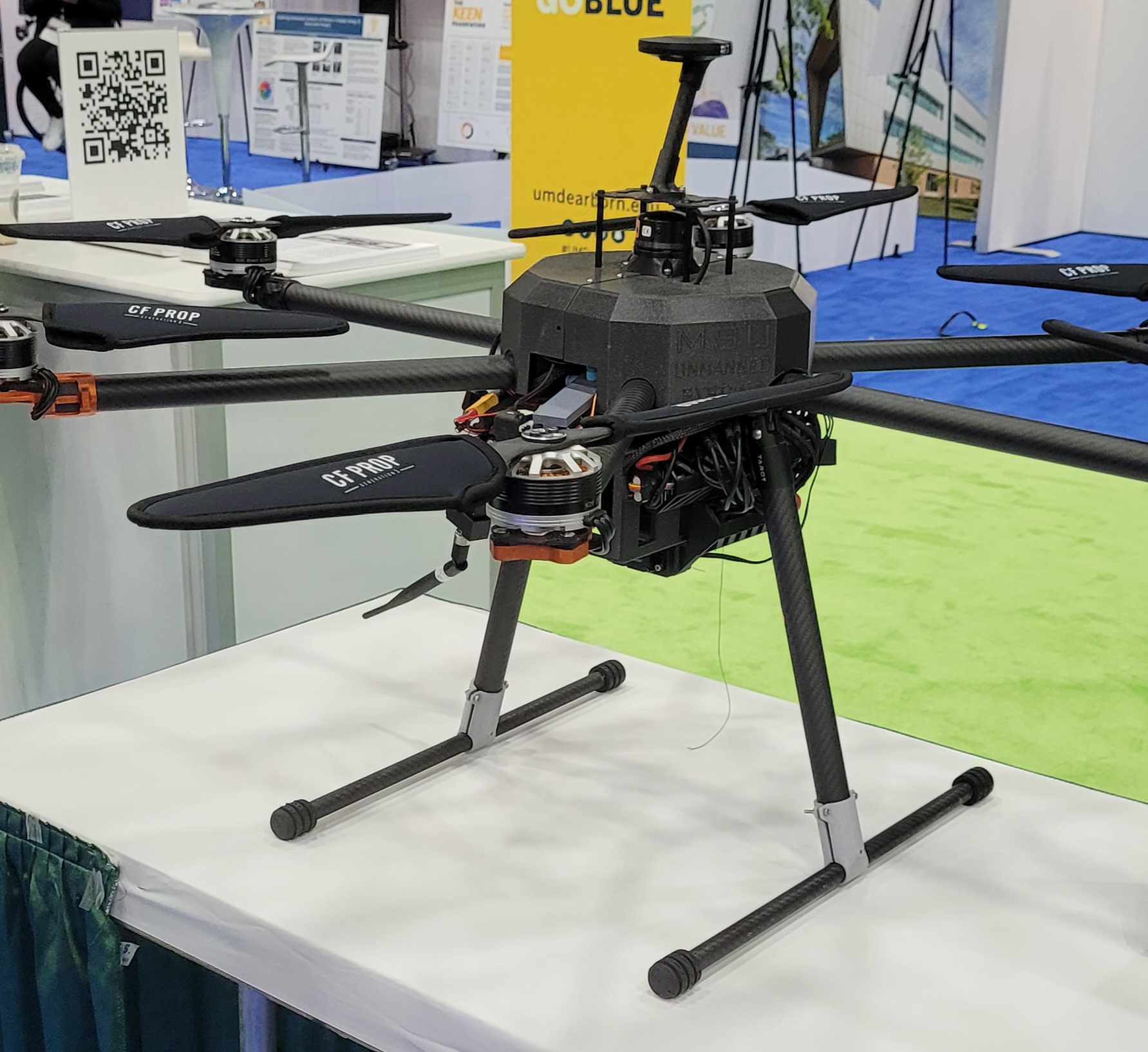 Photo of a drone from Michigan State University.