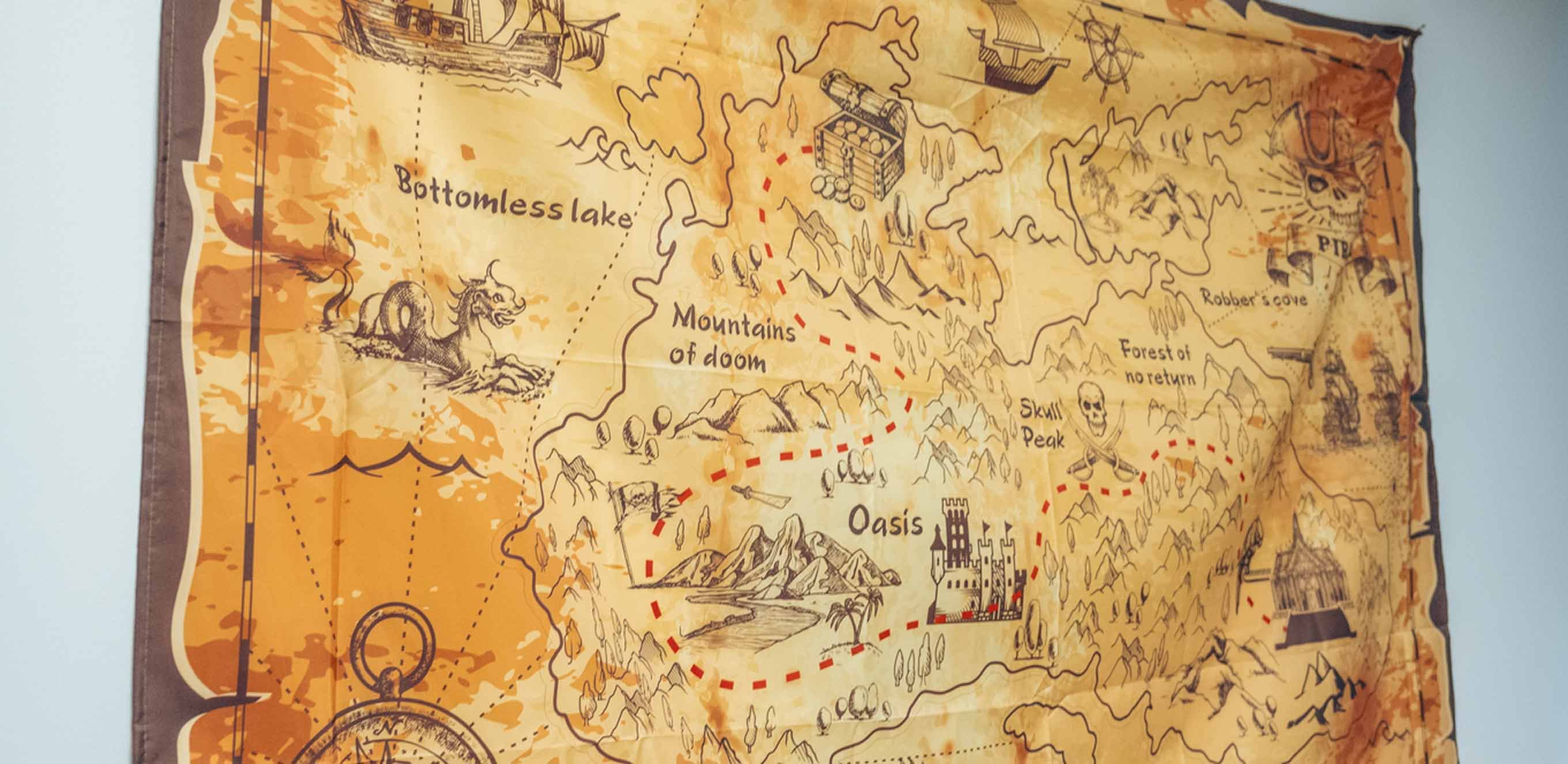 A map of the ?Plunder Panic? universe.