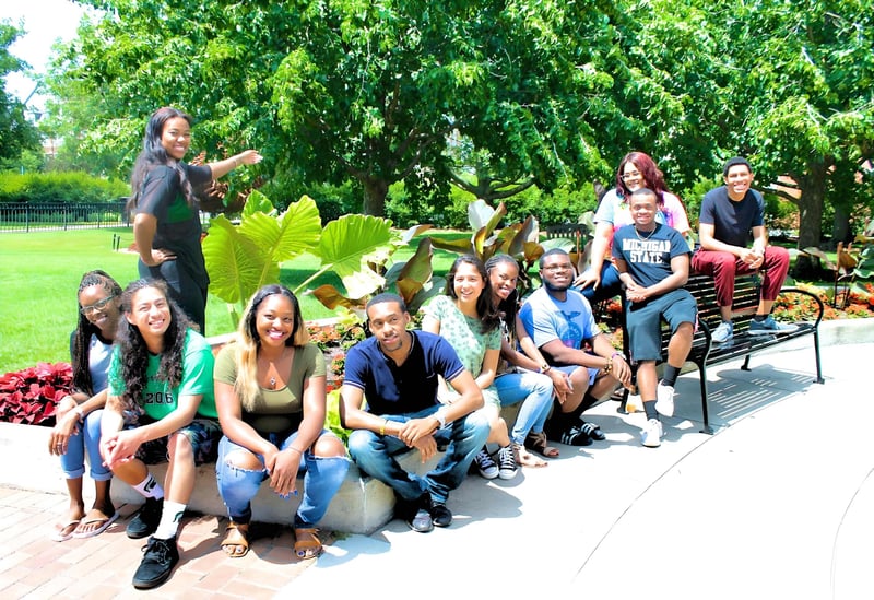 M.A.G.I.C. group photo outside 