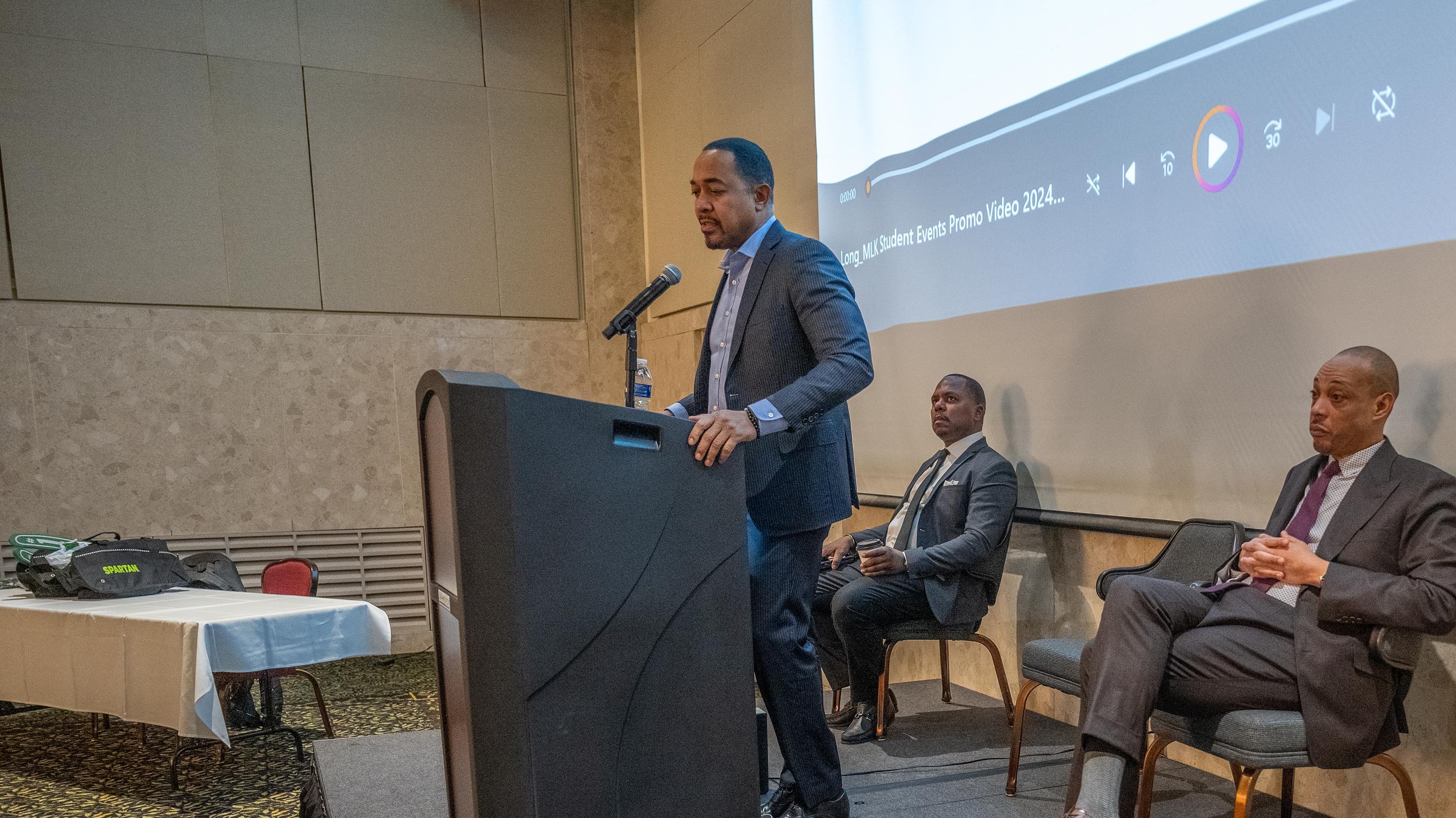 Keynote speakers at MLK Student Leadership Conference