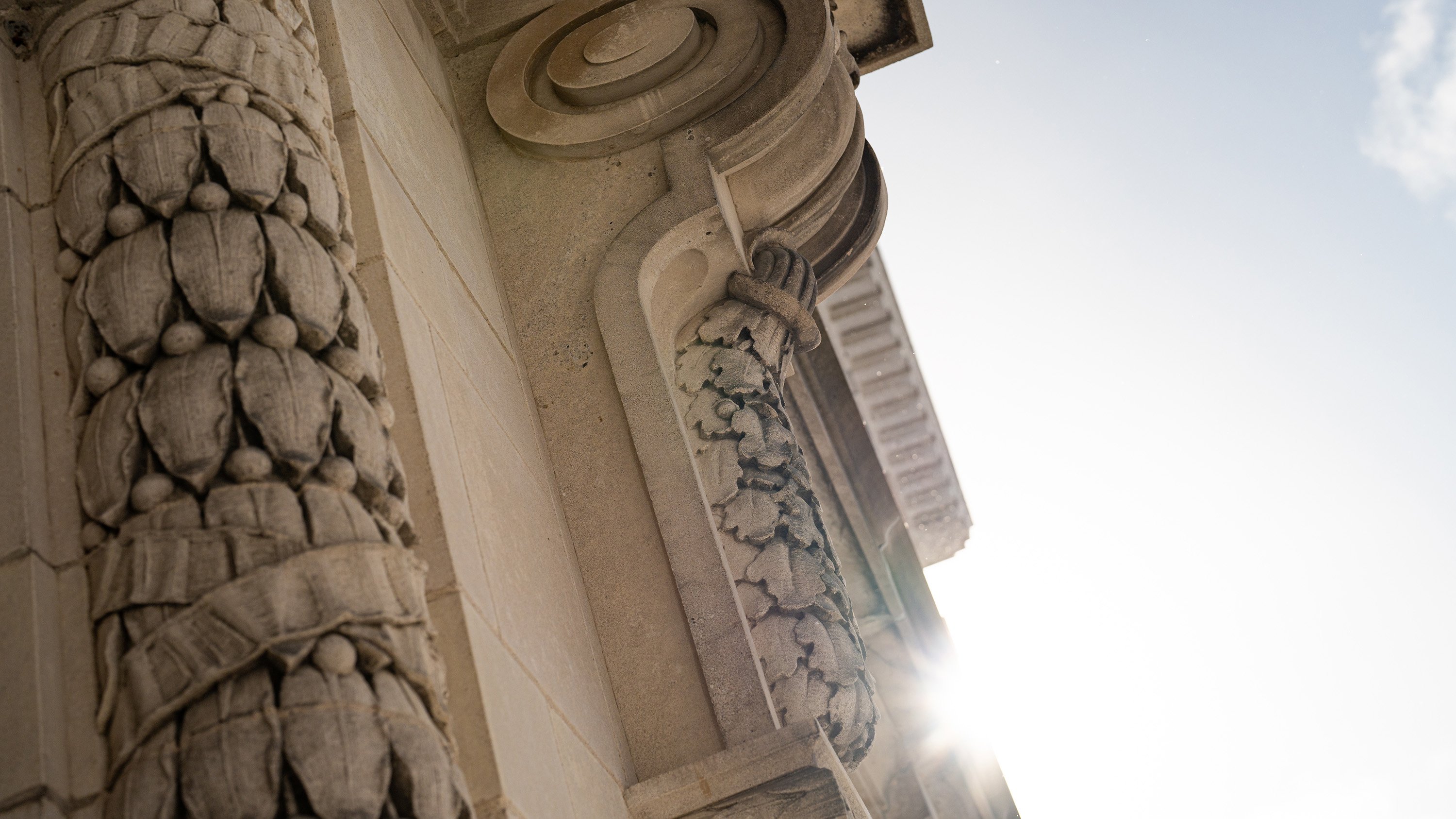 Detail on Agriculture Hall