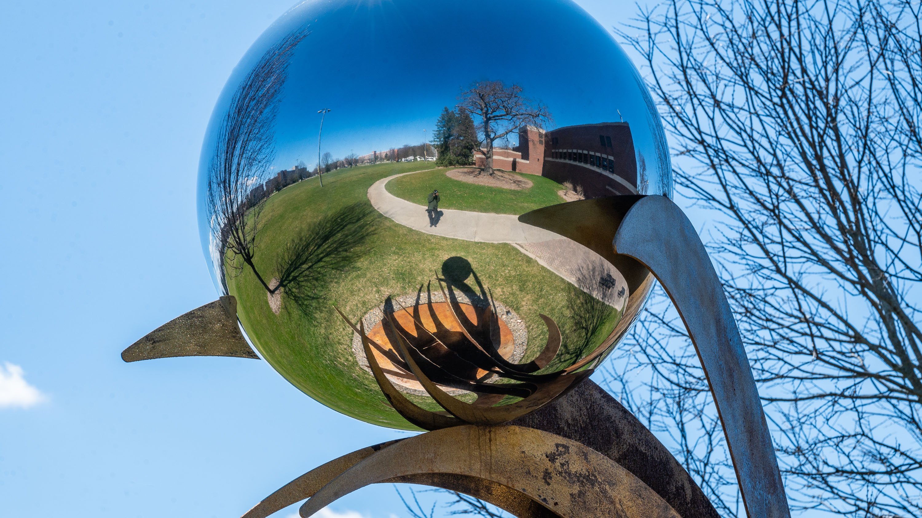 'The Phoenix' sculpture
