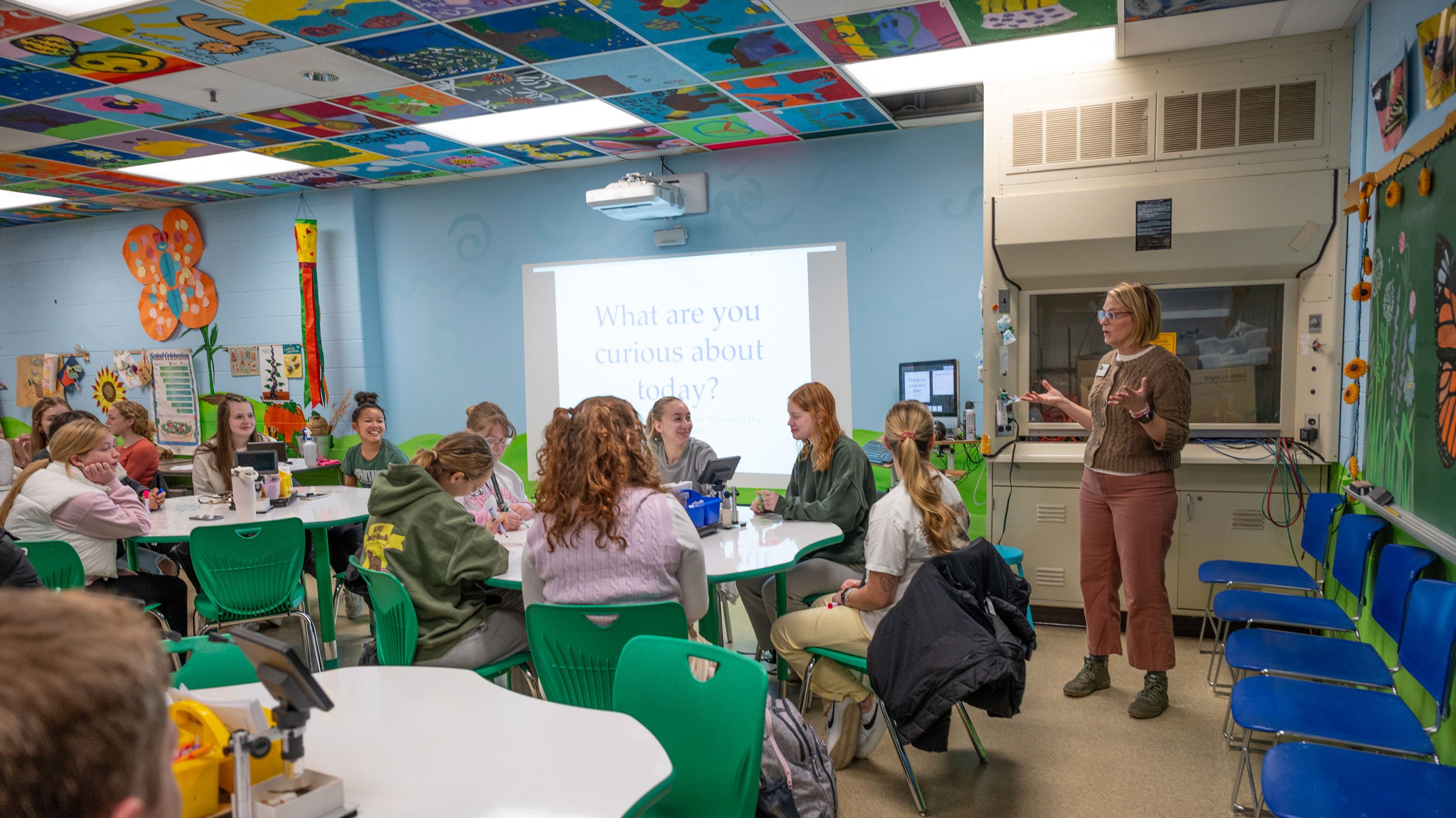 Teacher Education demonstration in Michigan 4-H Children's Garden