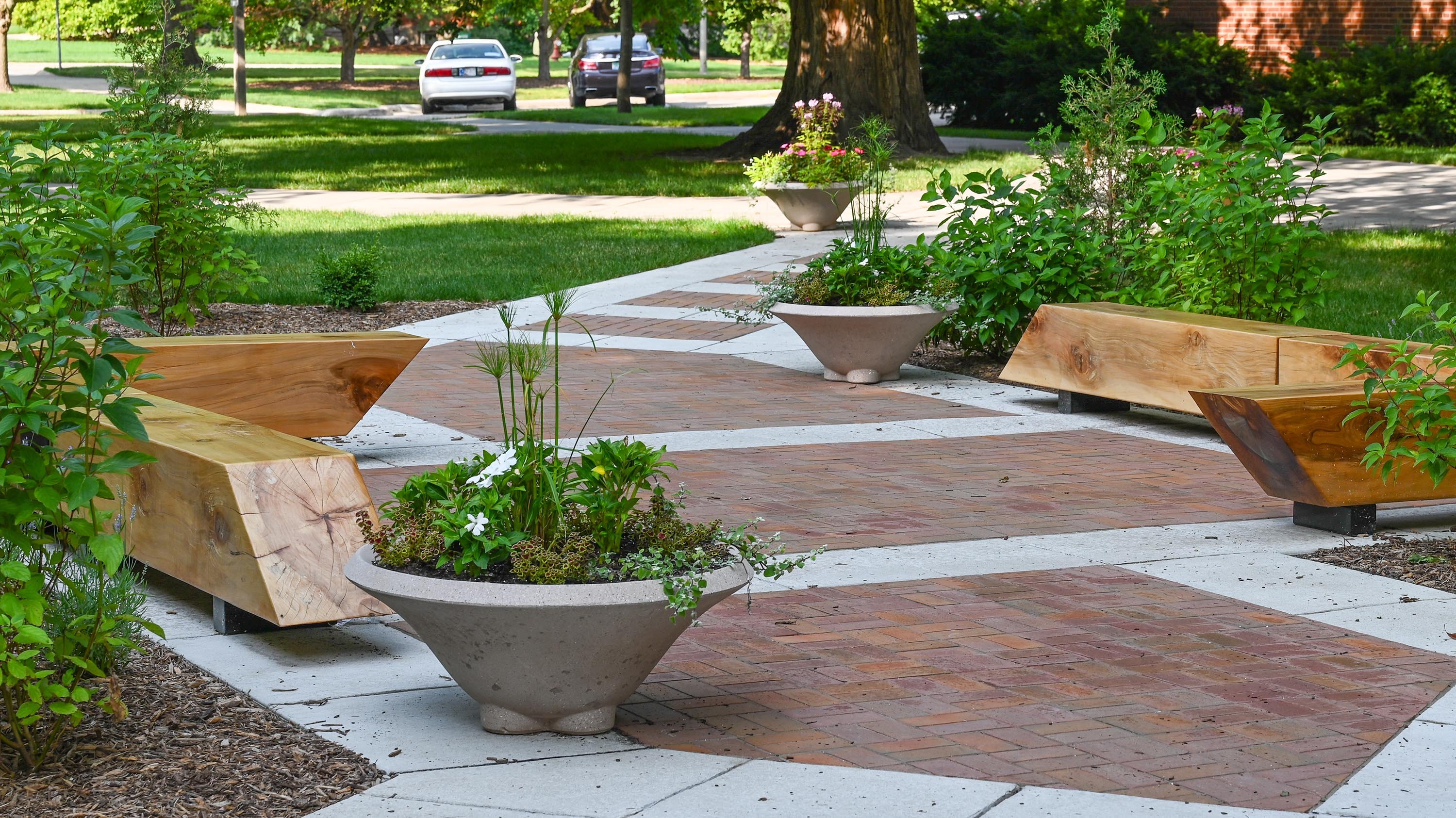 Memorial benches