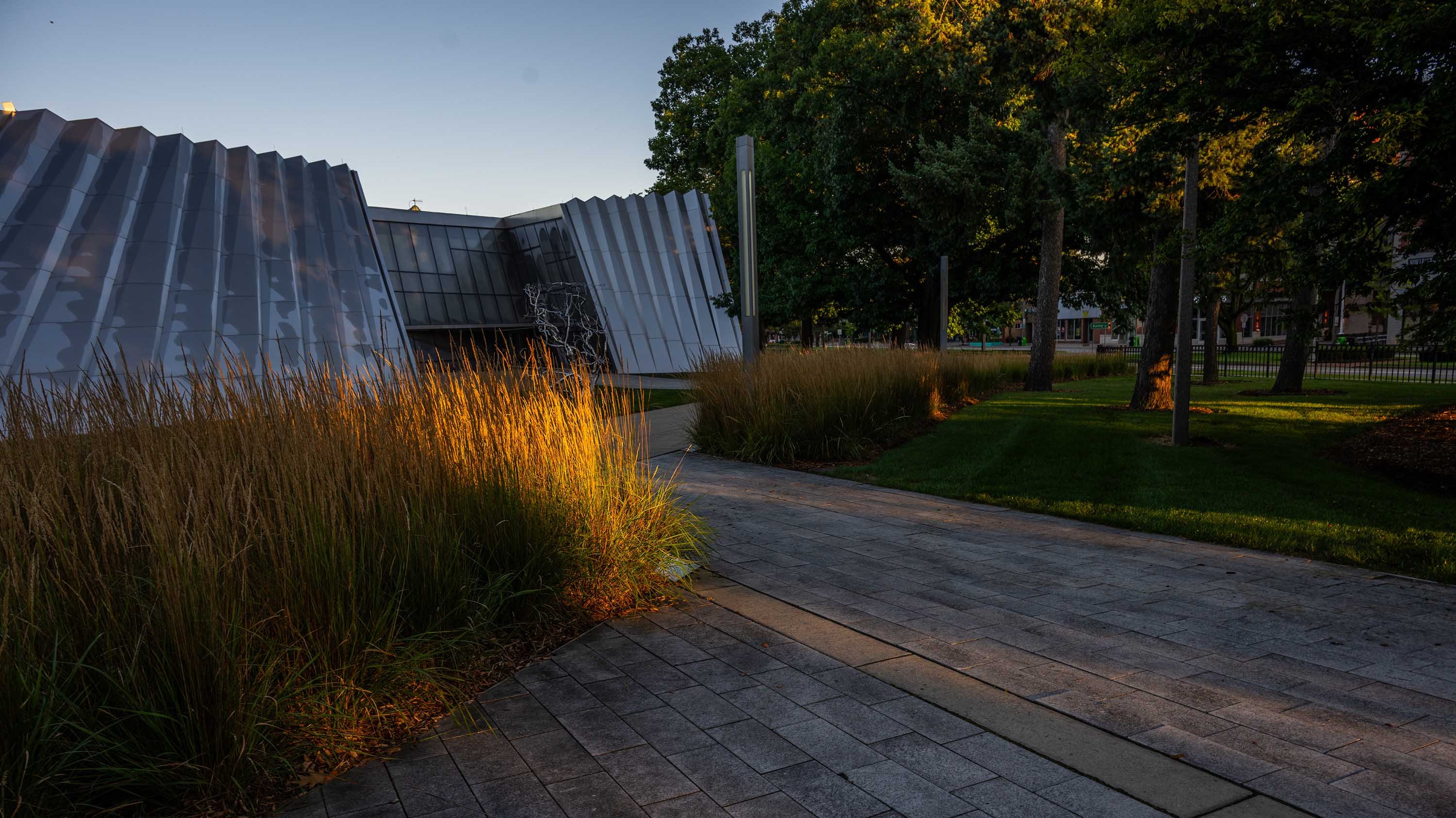 MSU Broad Museum at sunrise