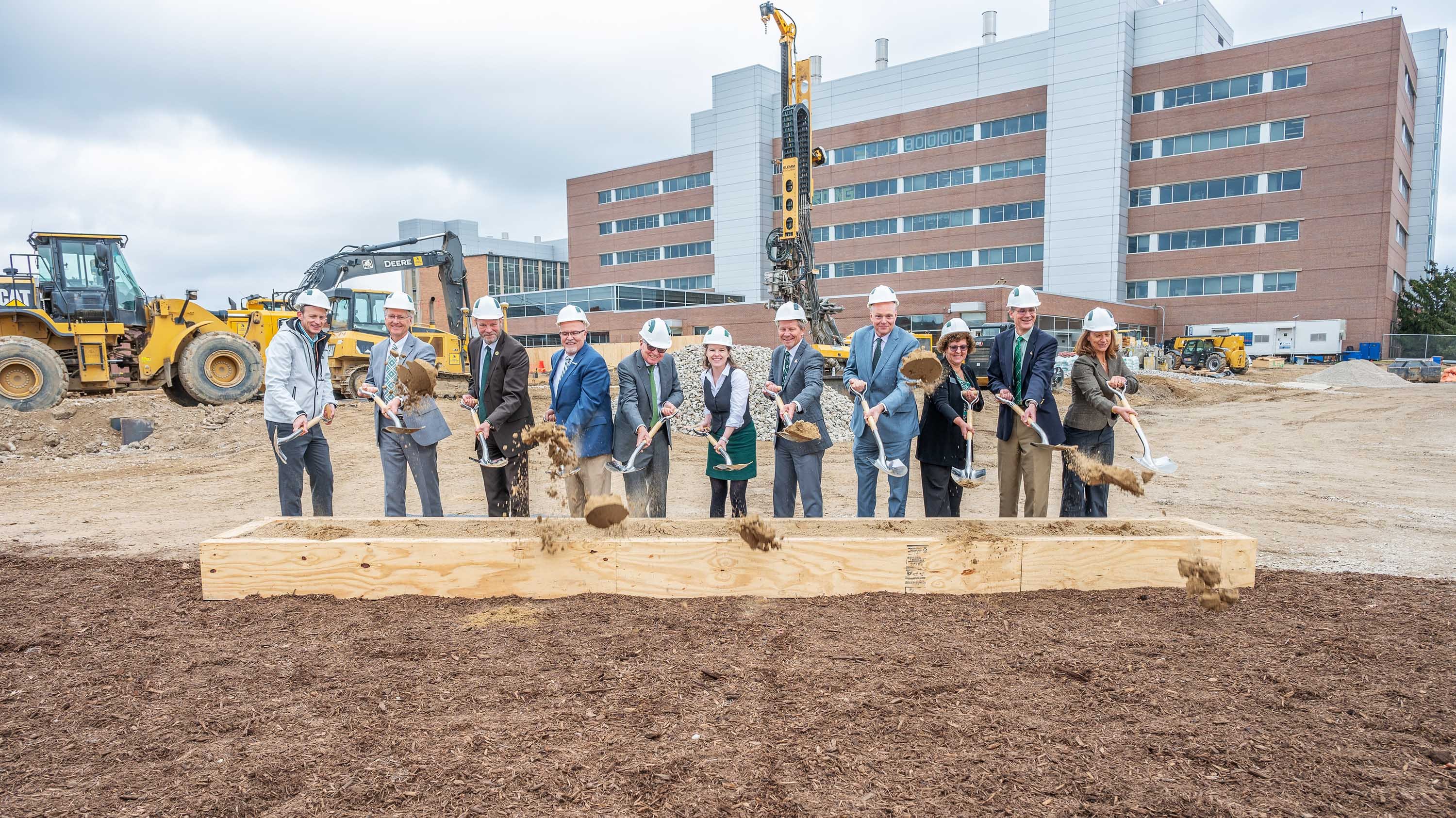 Plant Sciences building groundbreaking