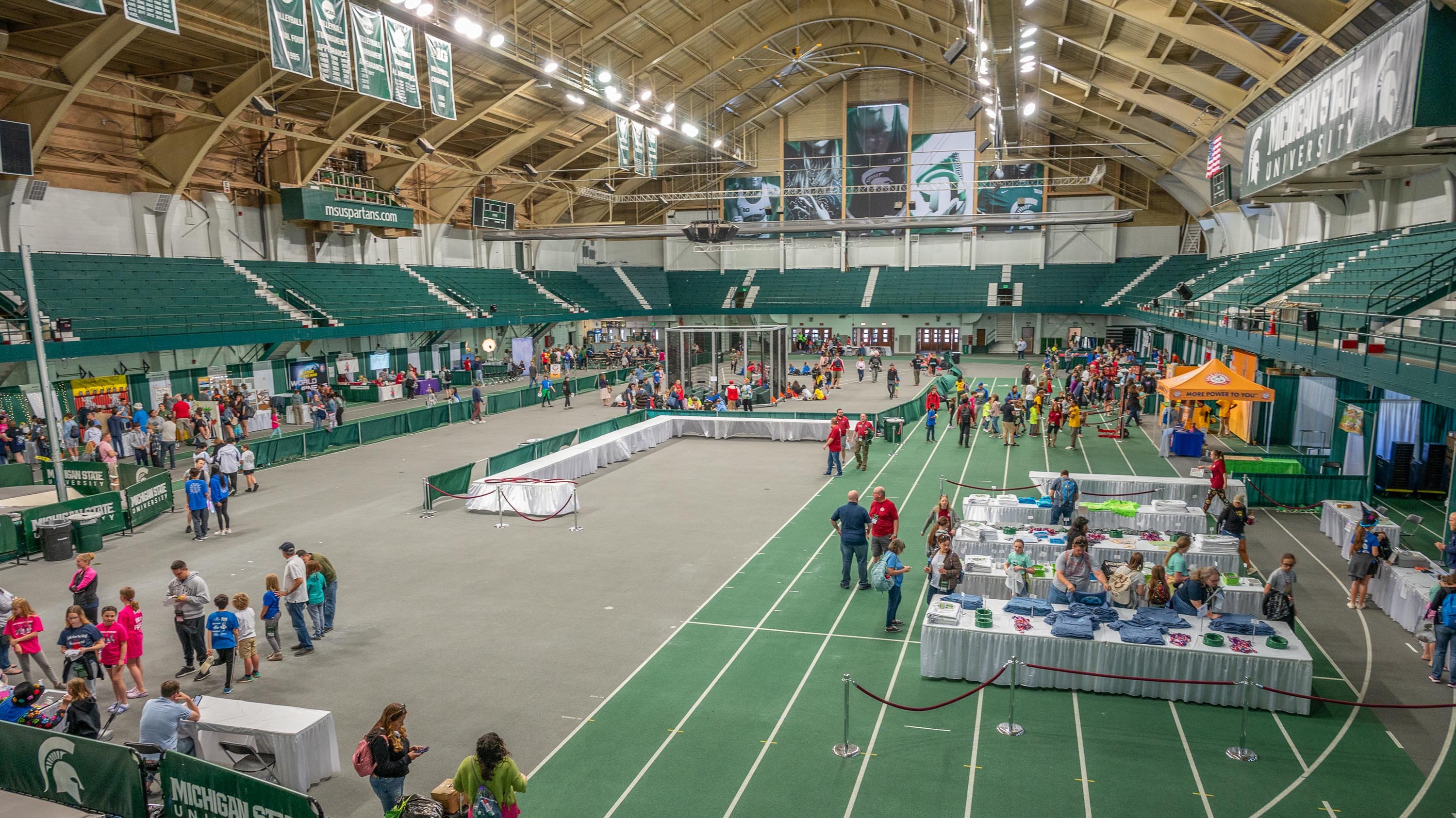 Odessey of the mInd competition at Jenison Fieldhouse