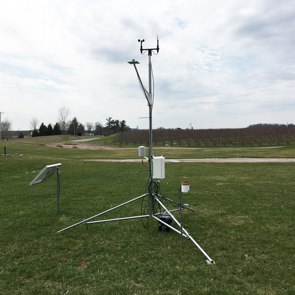 An MSU enviroweather station