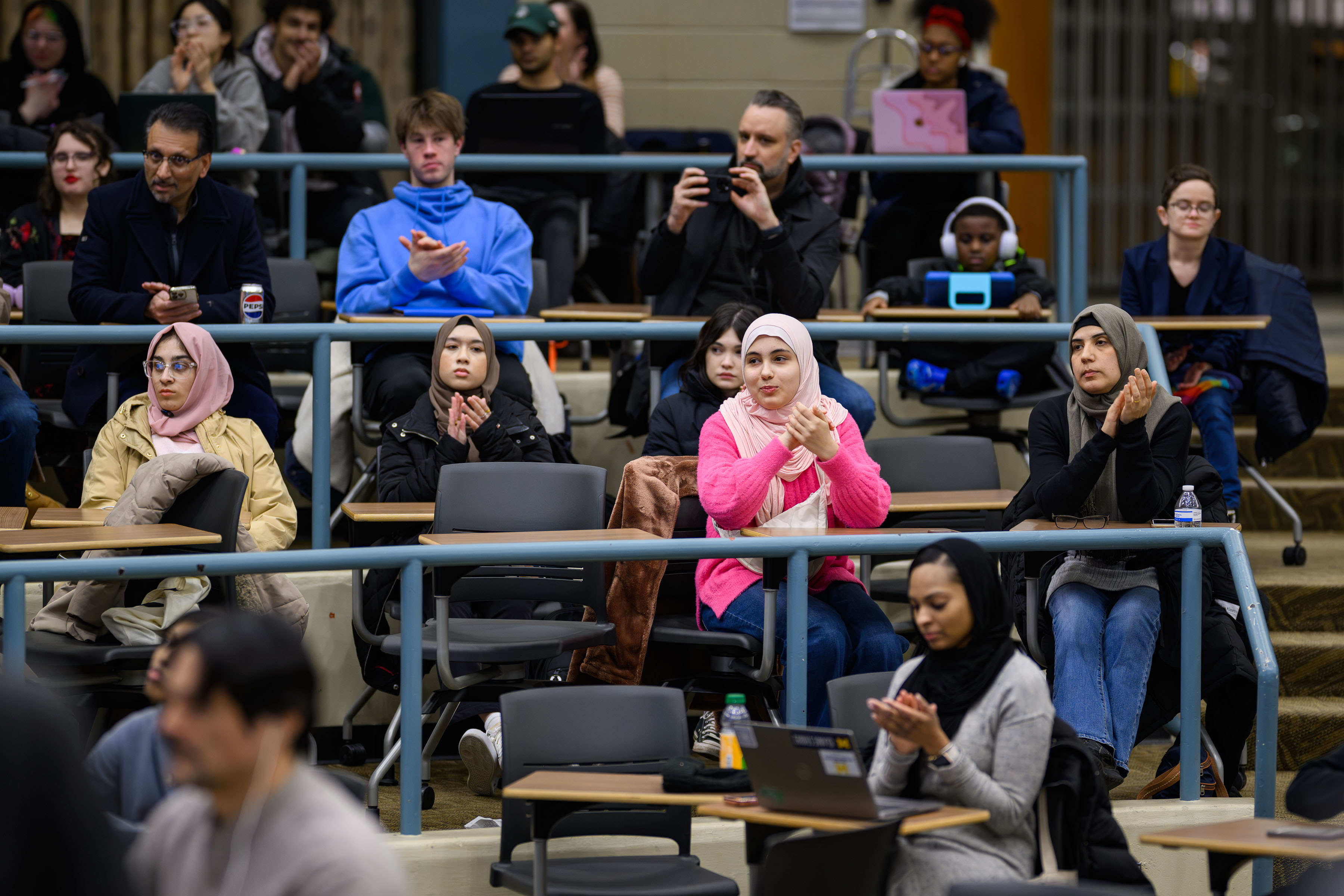 Malcolm X Muslim Studies Community Forum event attendees