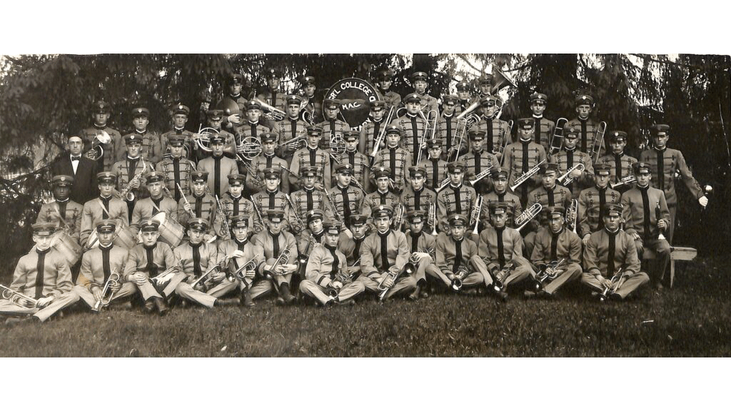 Marching Band group photo, 1912