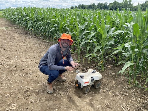 Luke Gregory is now a postdoctoral researcher at Cornell, studying corn in Michael Gore’s and Ying Sun’s labs. Courtesy photo