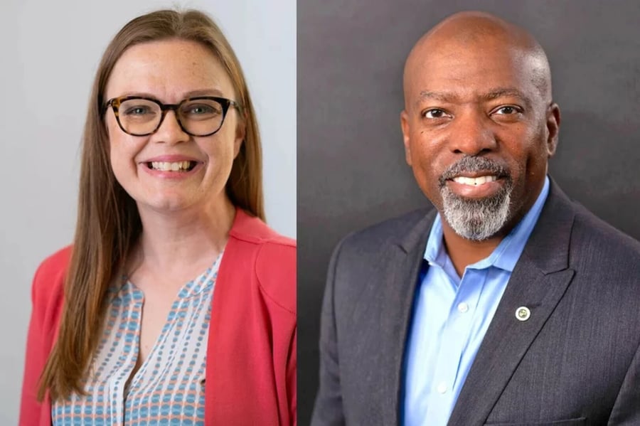 Rachel Hubbard and Shawn Turner